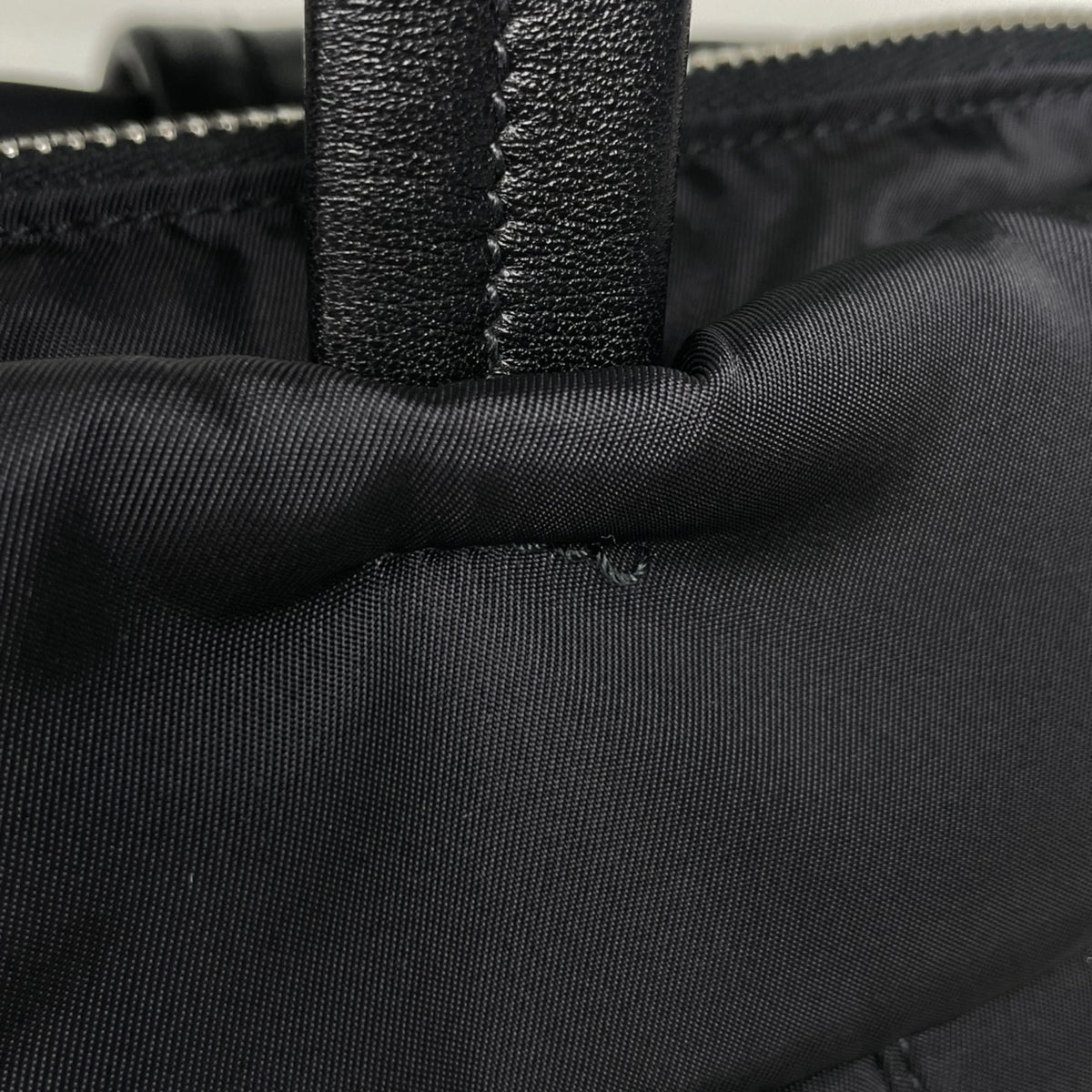 Prada Black Nylon Tote Bag (Pre-Owned)