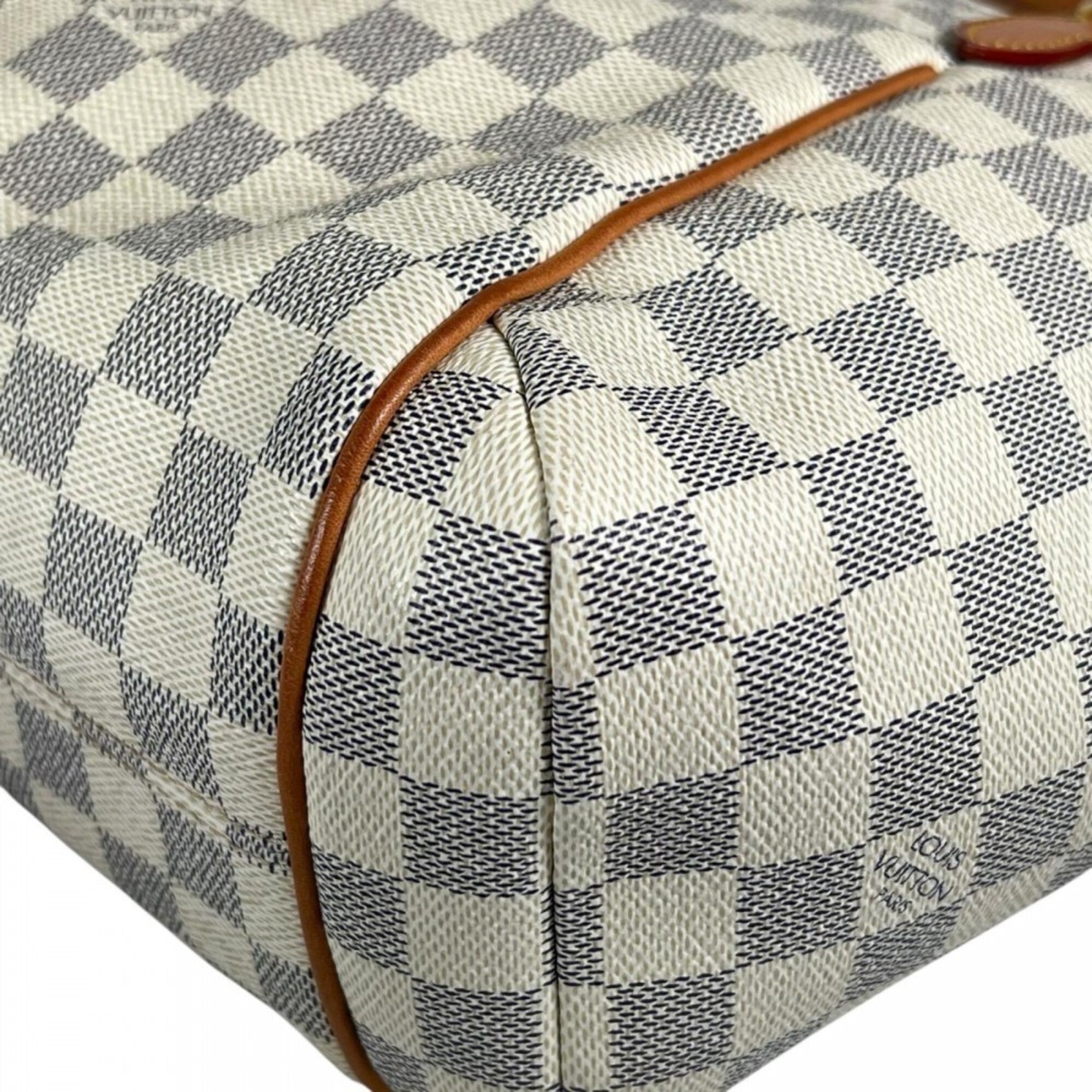Louis Vuitton Ivory Damier Azur Canvas Tote Bag (Pre-Owned)