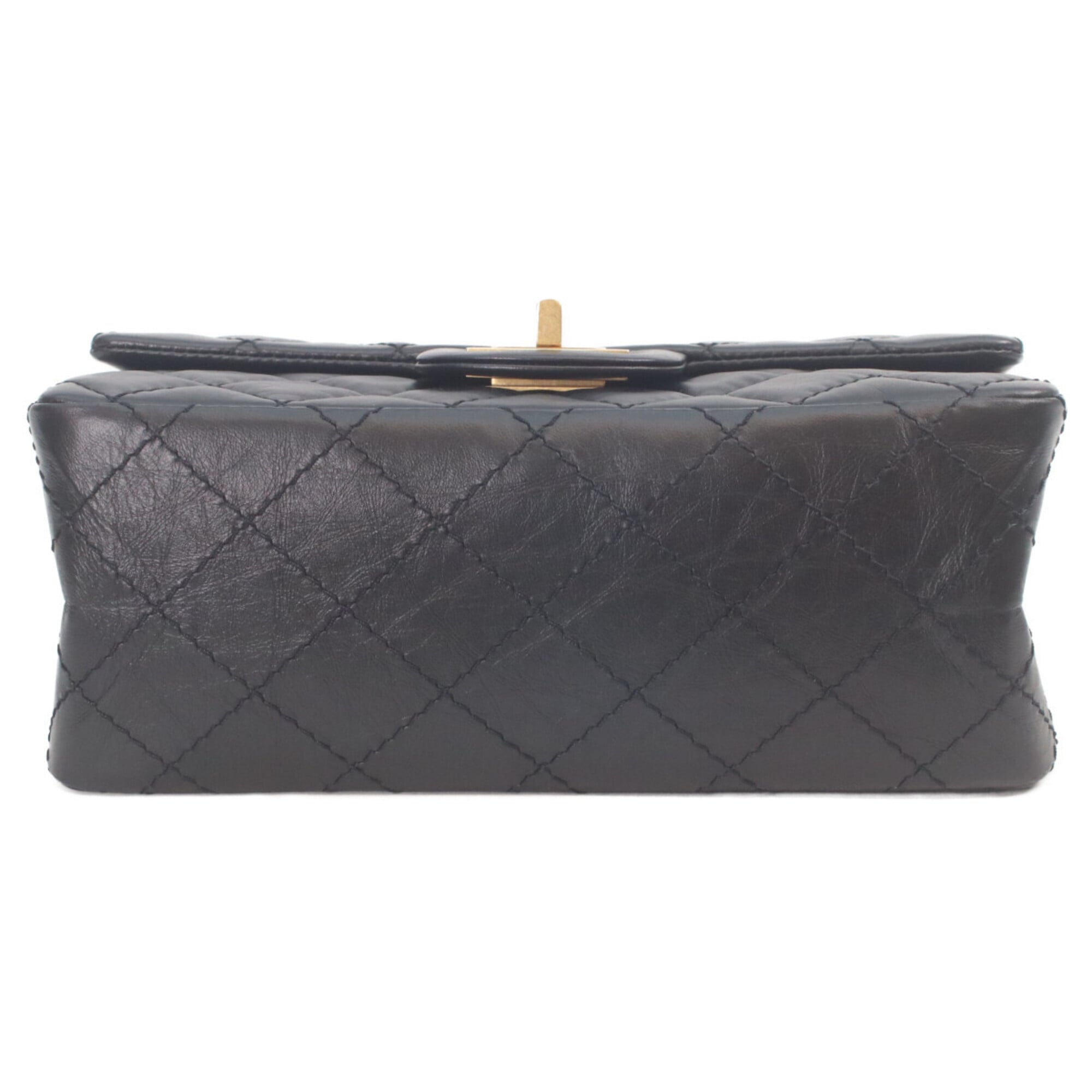 Chanel Black Leather Shoulder Bag (Pre-Owned)