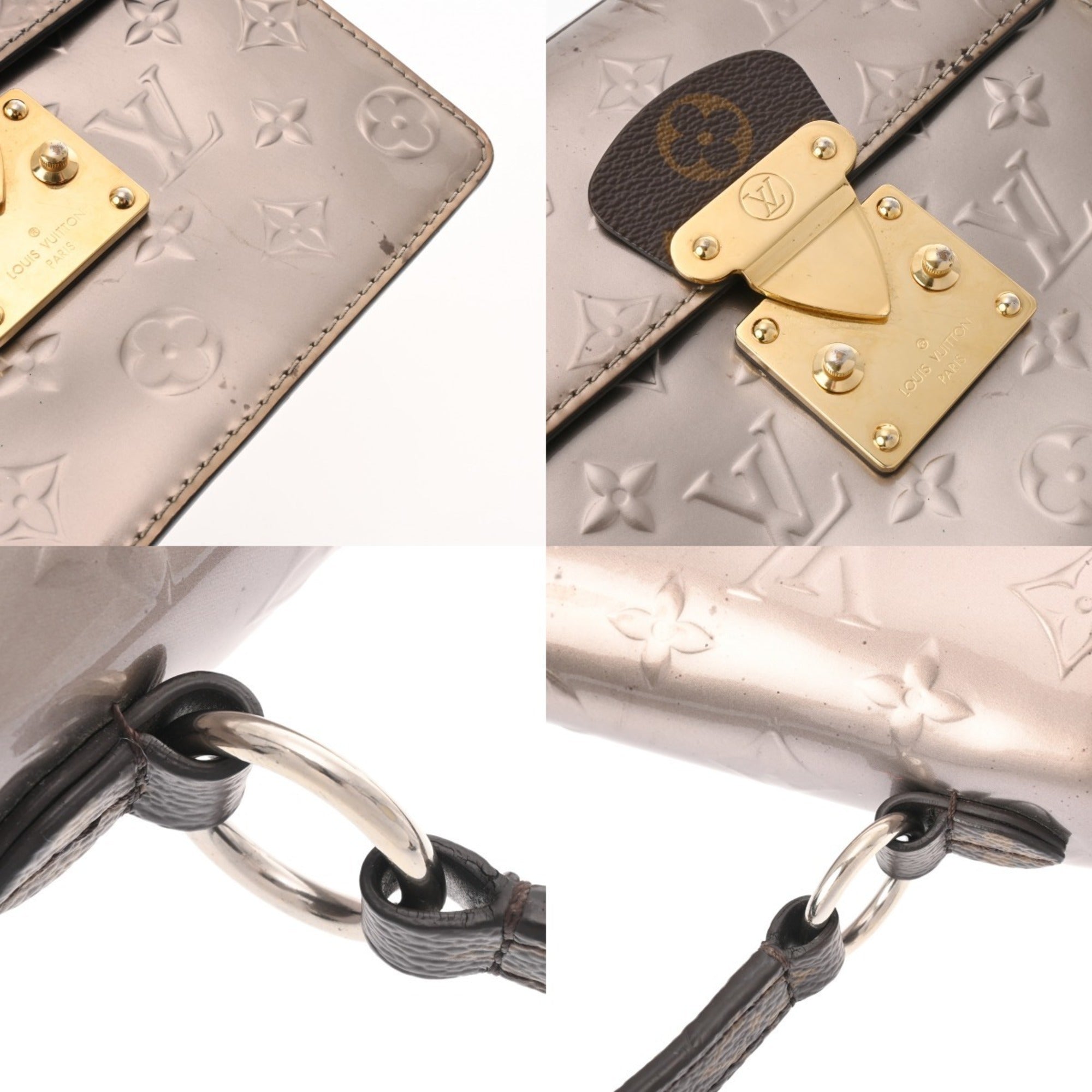 Louis Vuitton Vernis Monogram Handbag (Pre-Owned)