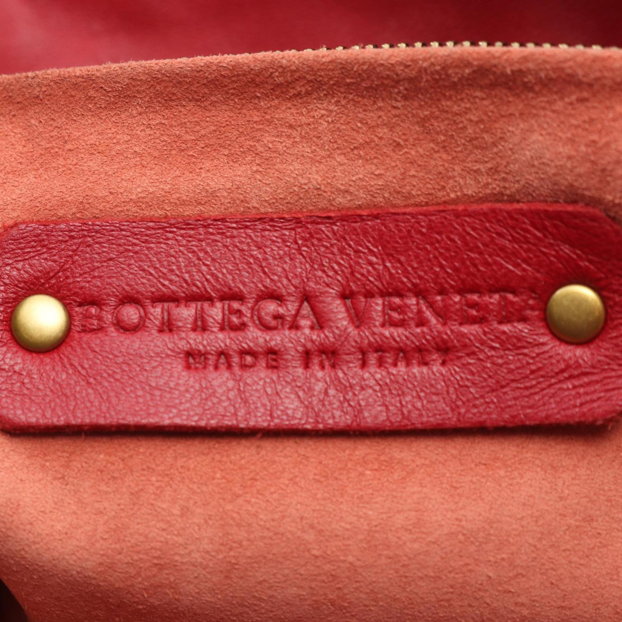 Balenciaga Red Color Leather Tote Bag (Pre-Owned)