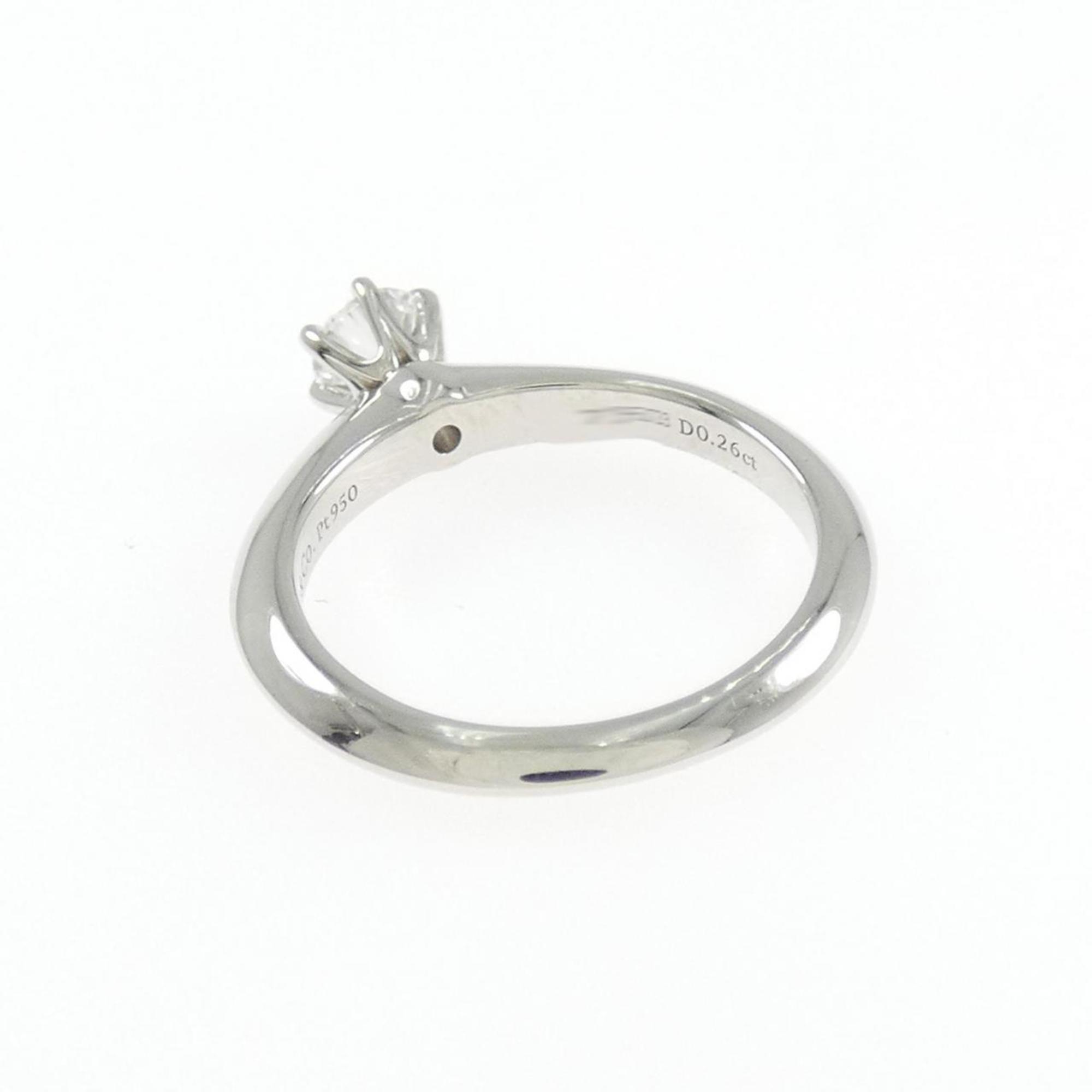 Tiffany Platinum 950 Band Ring (Pre-Owned)