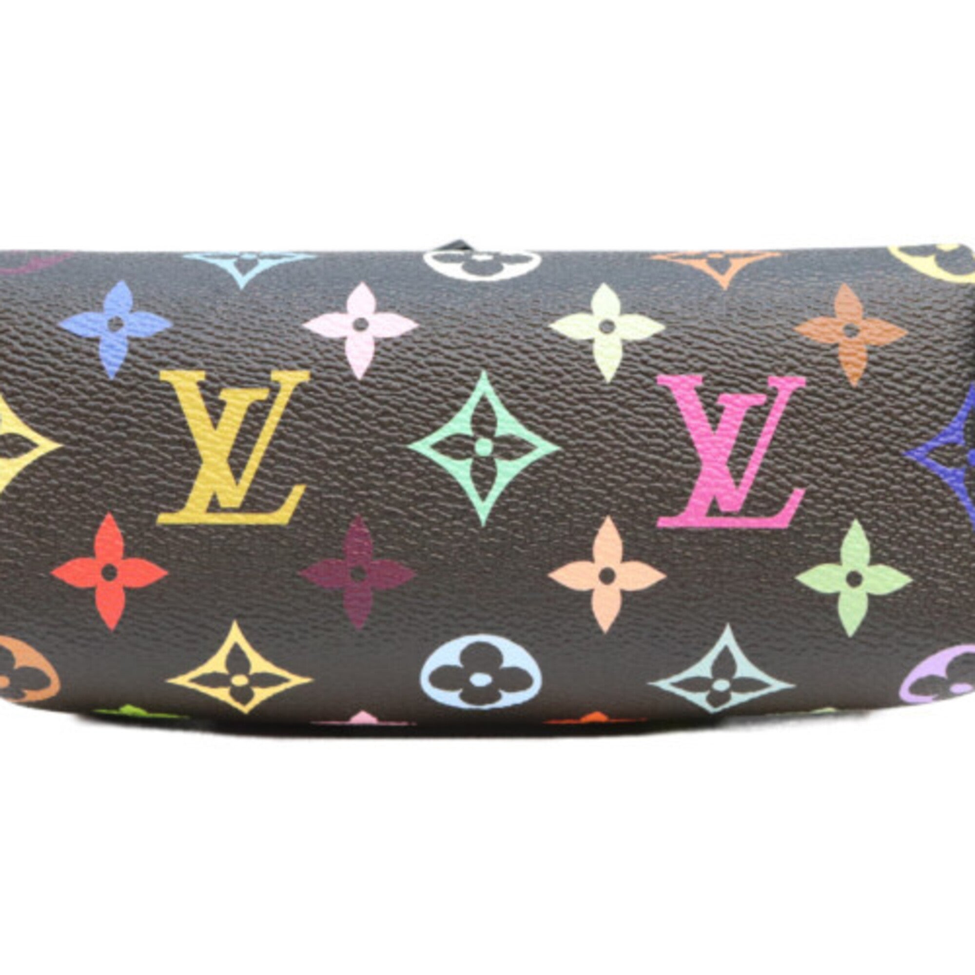Louis Vuitton Black Monogram Multicolore Boston Bag (Pre-Owned)