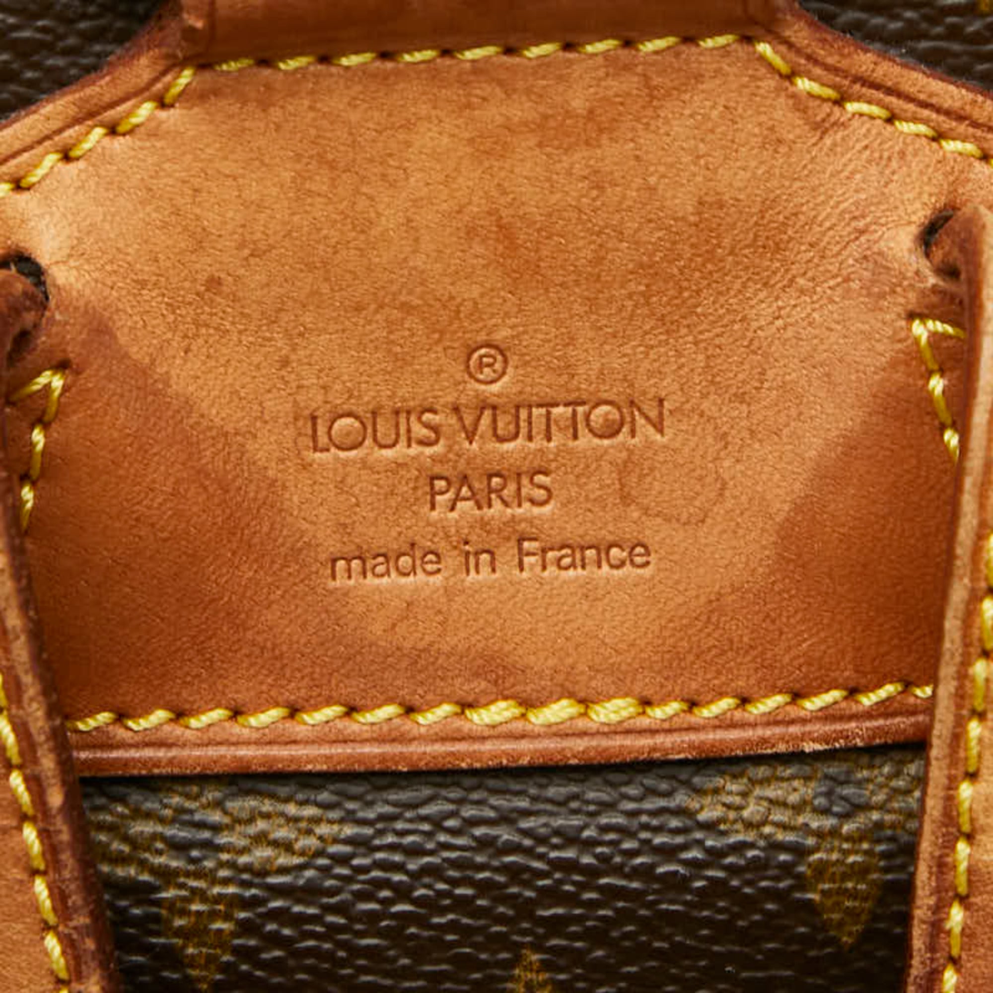 Louis Vuitton Brown Pvc Leather Backpack (Pre-Owned)