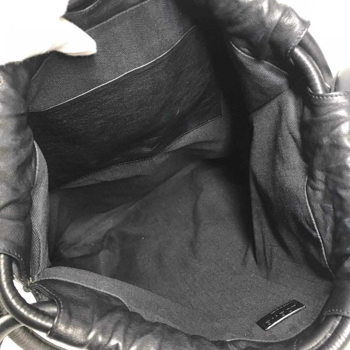 Loewe Black Leather Backpack (Pre-Owned)