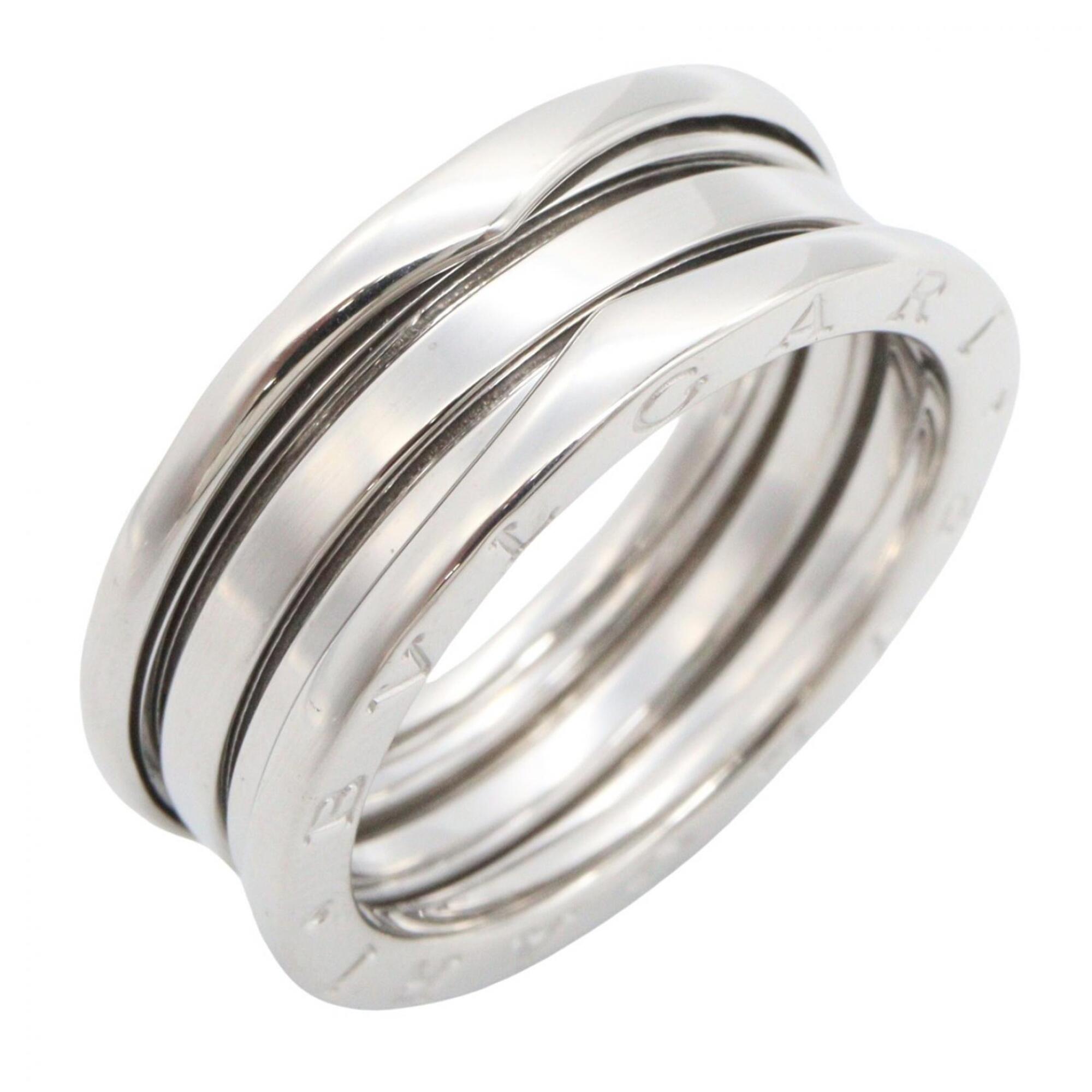 Bvlgari Silver White Gold (18K) Band Ring (Pre-Owned)
