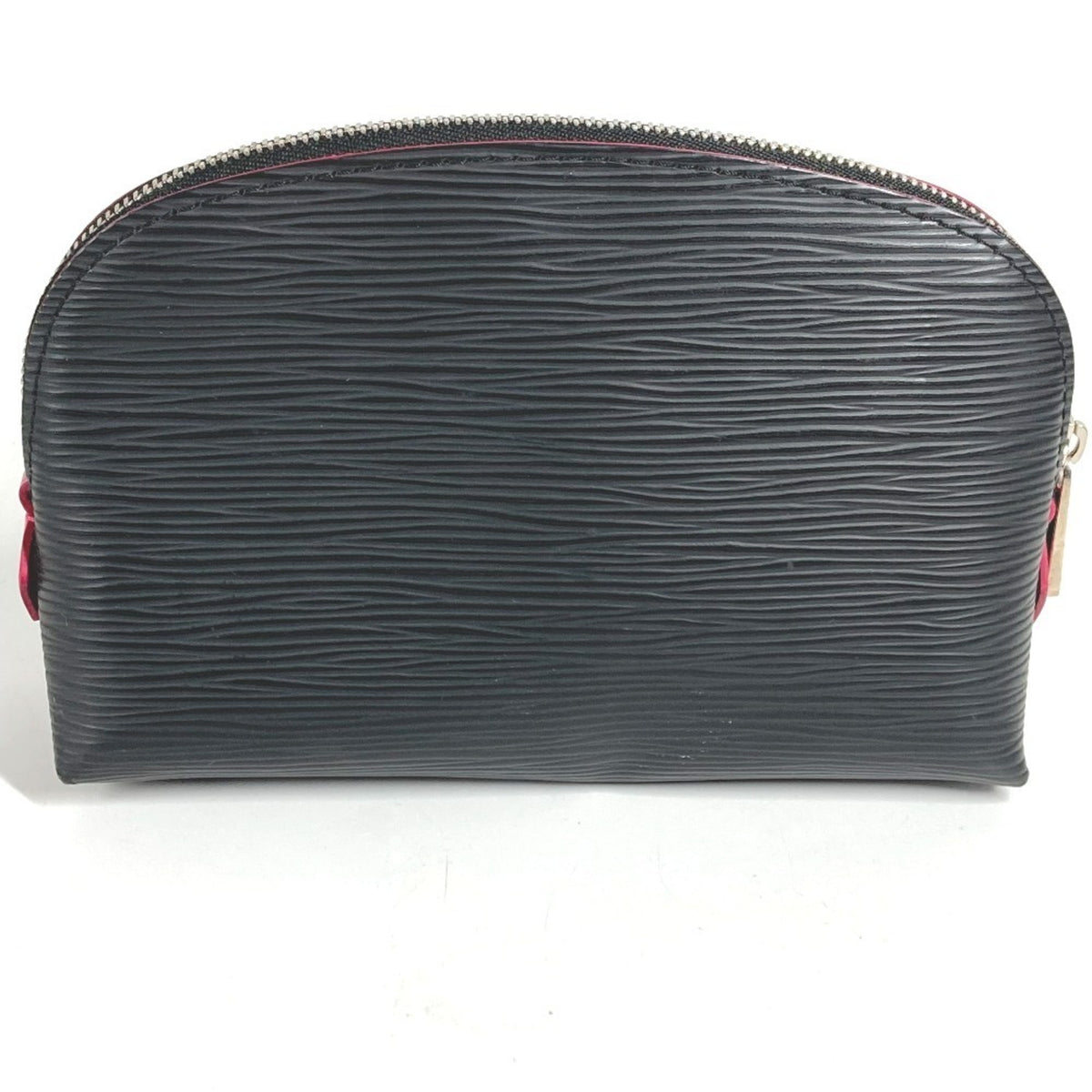 Louis Vuitton Black Noir Pink Epi Leather Pochette Pouch (Pre-Owned)