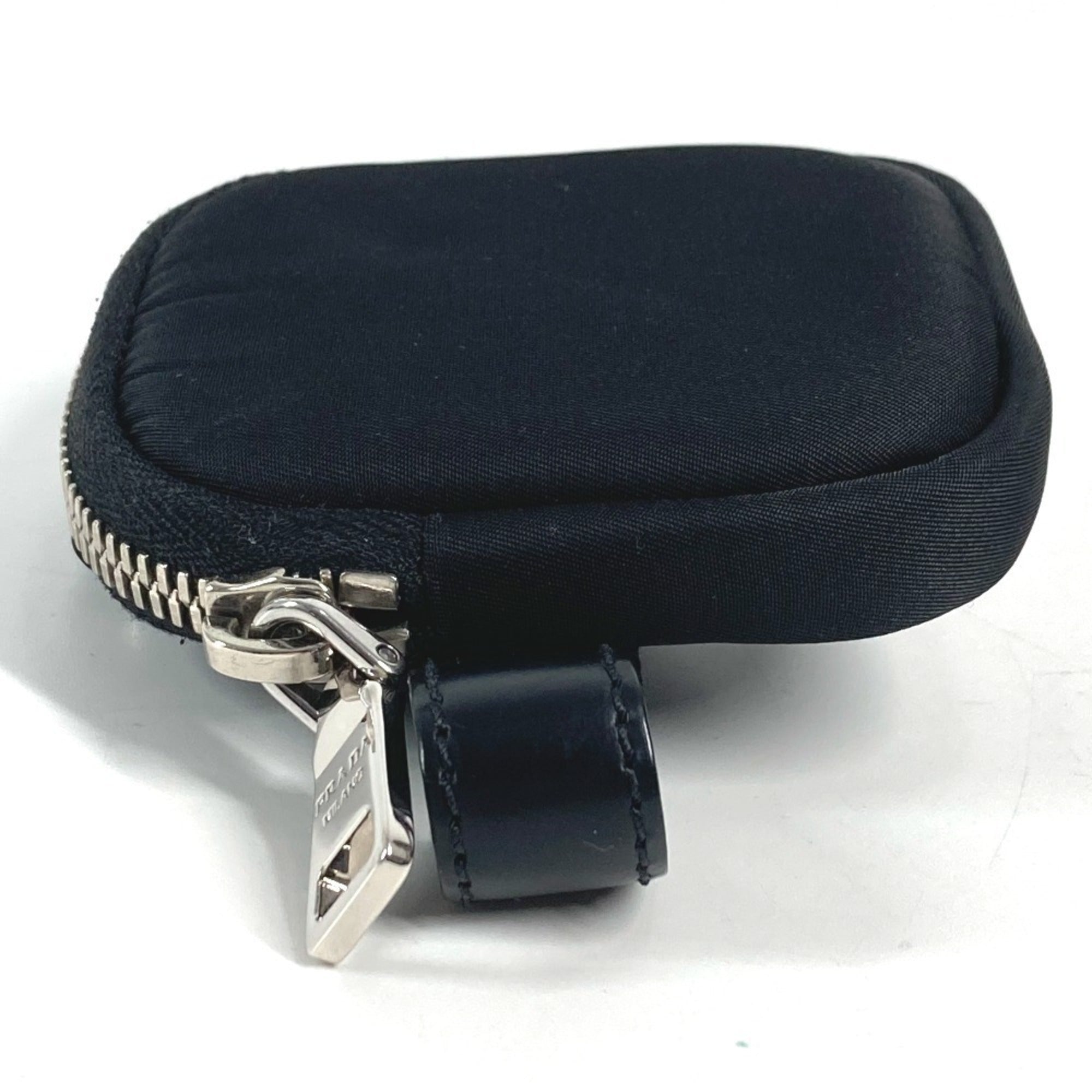 Prada Black Nylon Leather Fanny Pack Pouch (Pre-Owned)