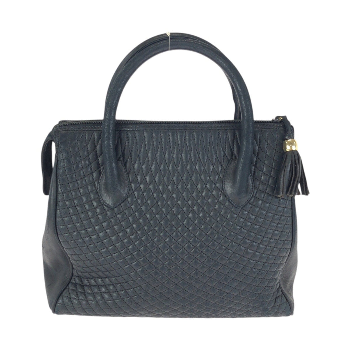 Bally Black Leather Handbag (Pre-Owned)