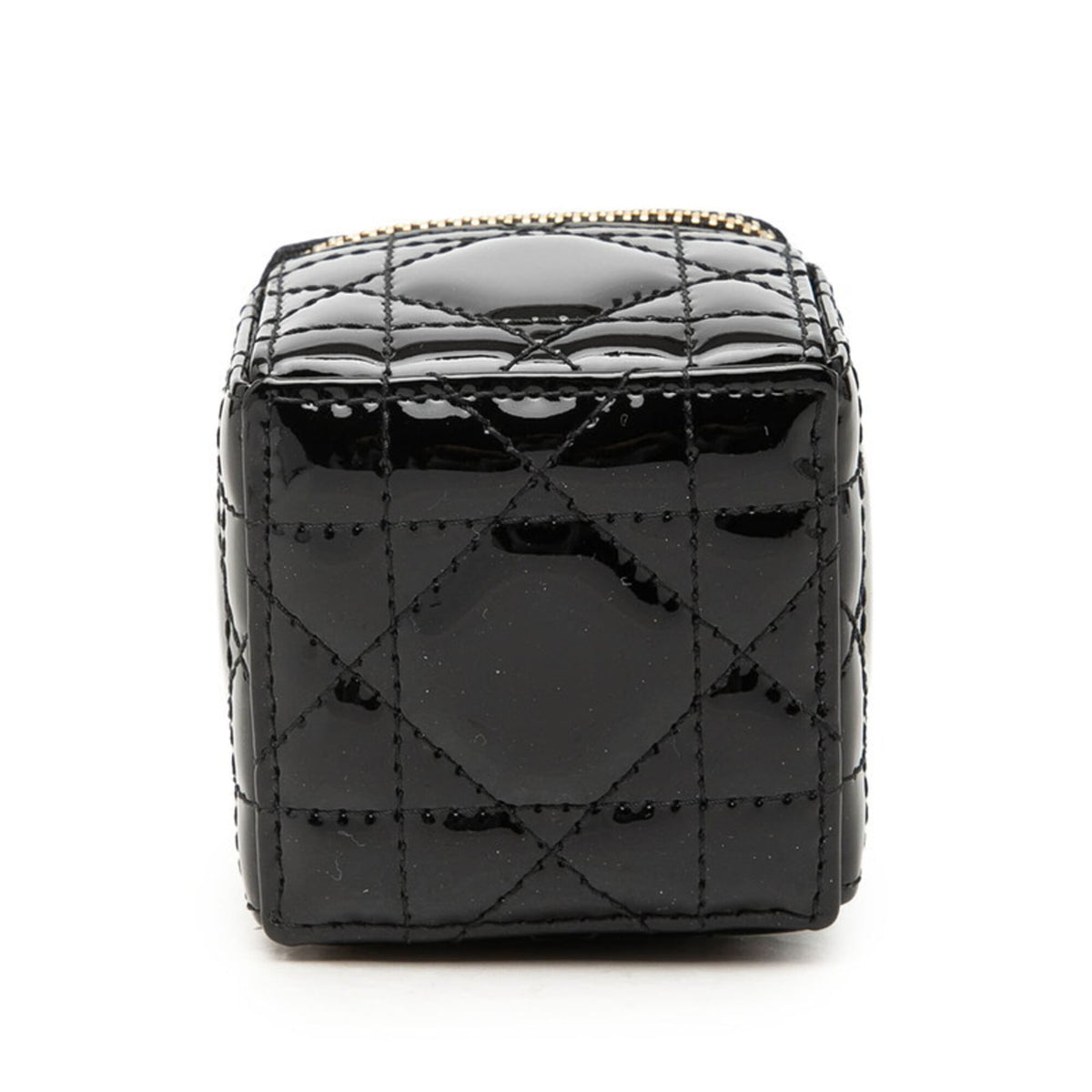 Christian Dior Black Patent Leather Handbag Pouch (Pre-Owned)