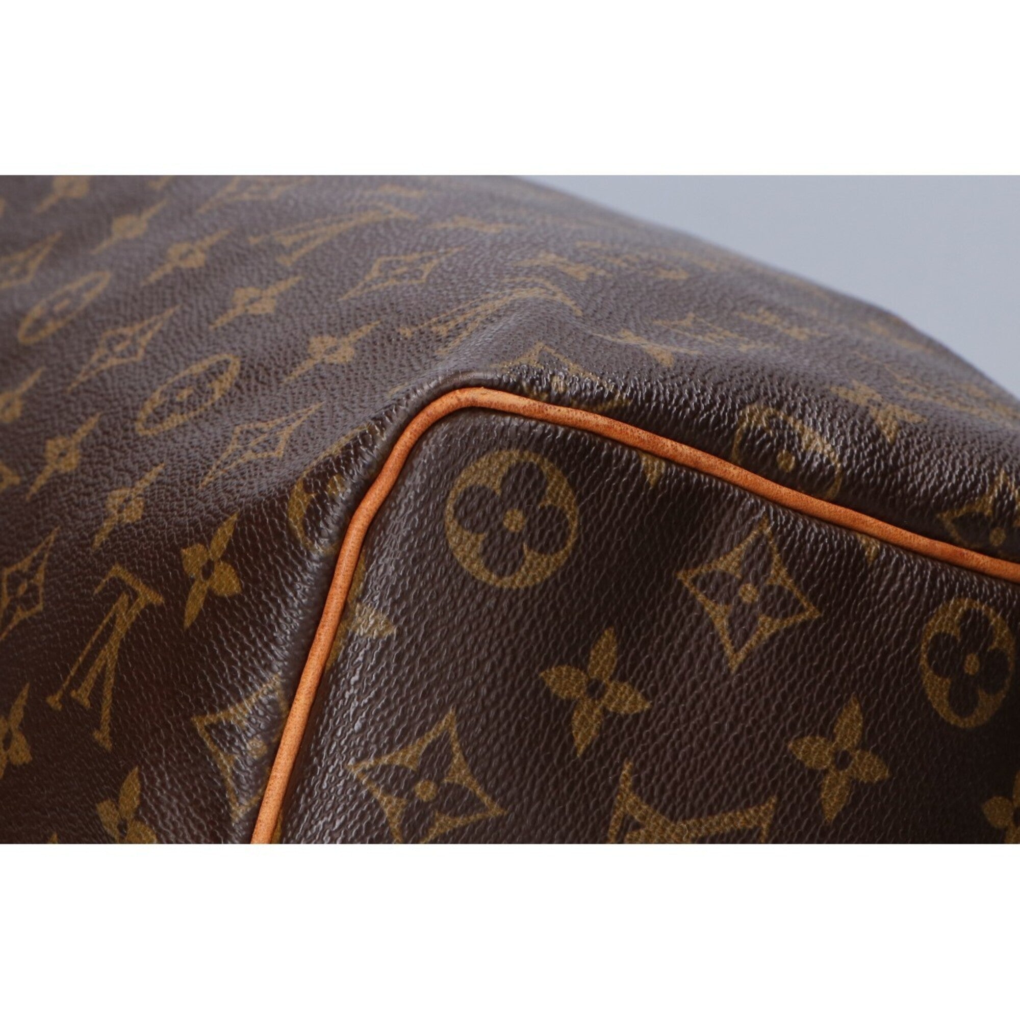 Louis Vuitton Brown Monogram Boston Bag (Pre-Owned)