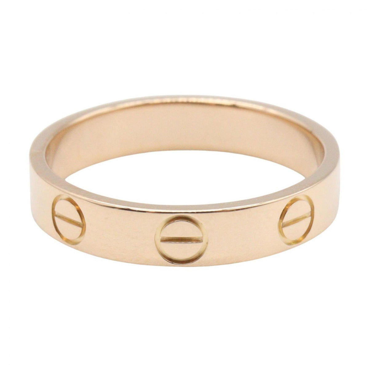 Cartier Gold Pink Gold (18K) Band Ring (Pre-Owned)