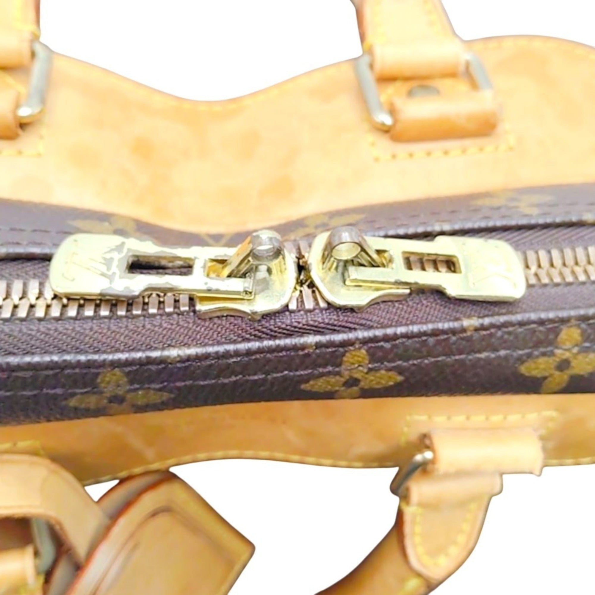 Louis Vuitton Monogram Brown Monogram Boston Bag Sports Bag (Pre-Owned)