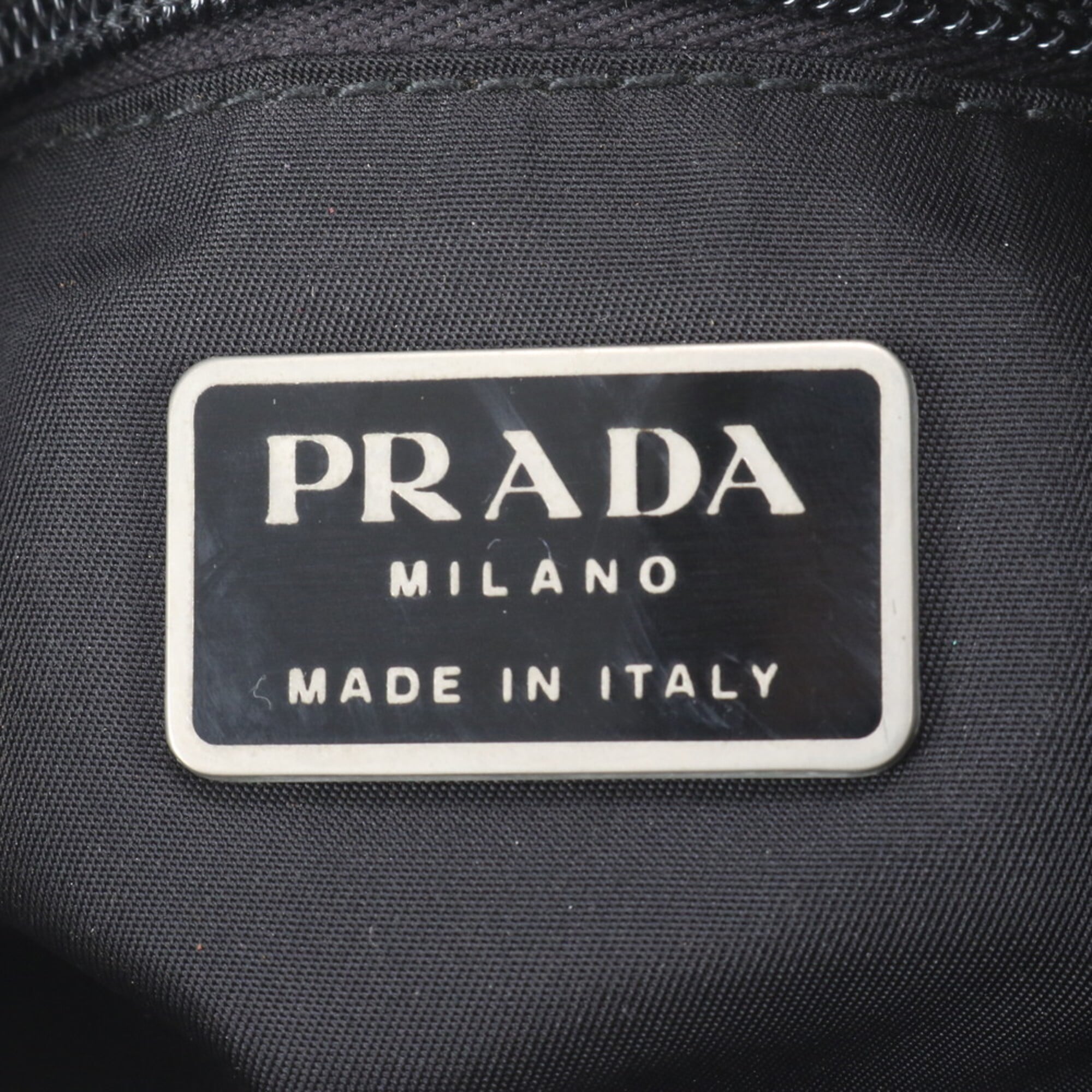 Prada Black Messenger Bag Shoulder Bag (Pre-Owned)
