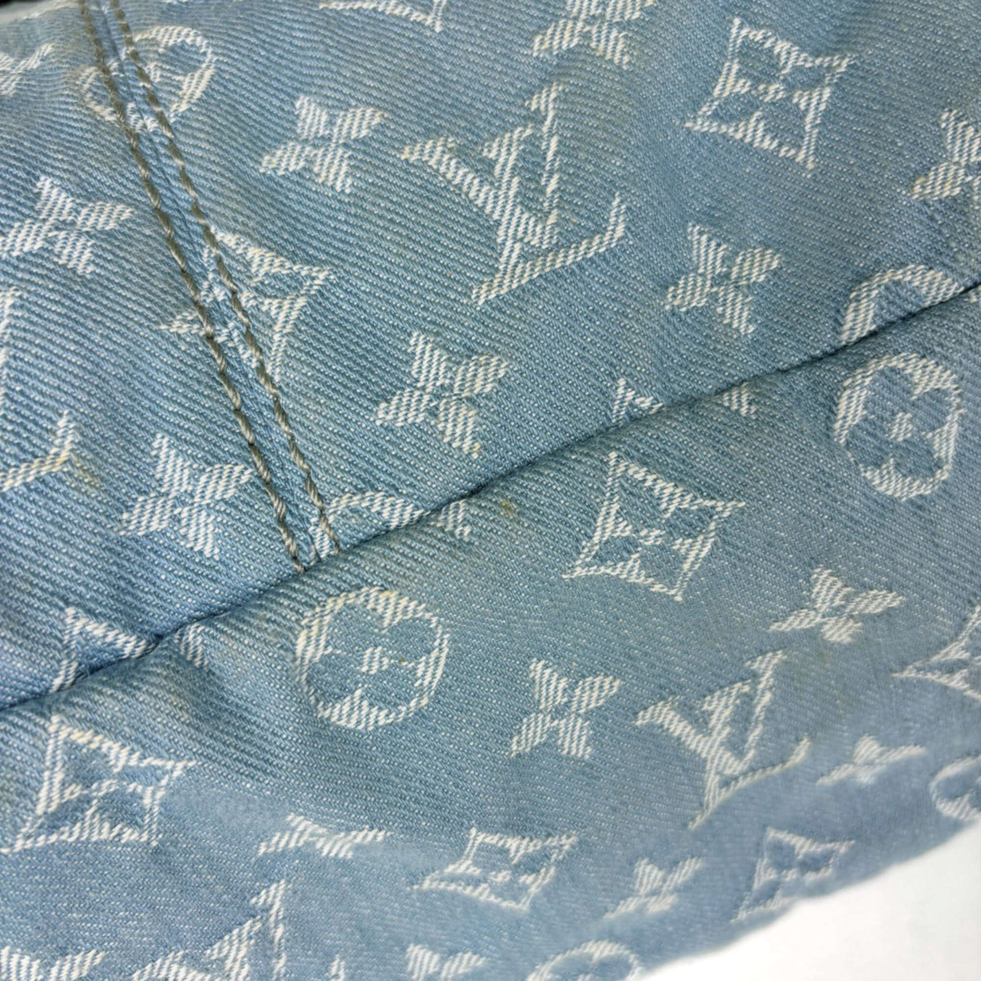 Louis Vuitton Monogram Denim Monogram Denim Shoulder Bag (Pre-Owned)