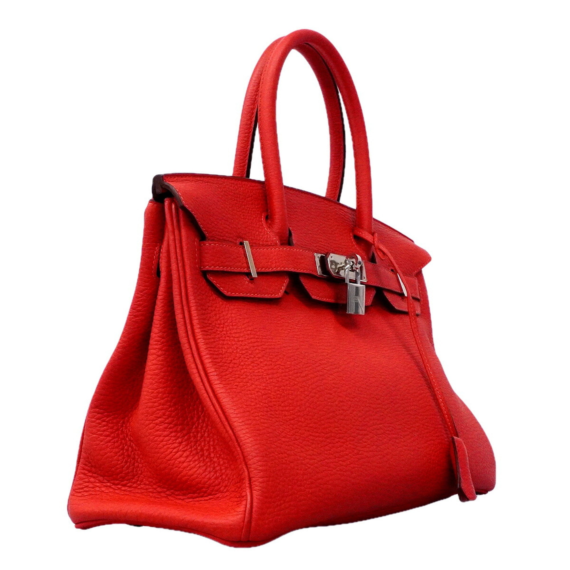 Hermes Bougainvillier Togo Leather Handbag (Pre-Owned)