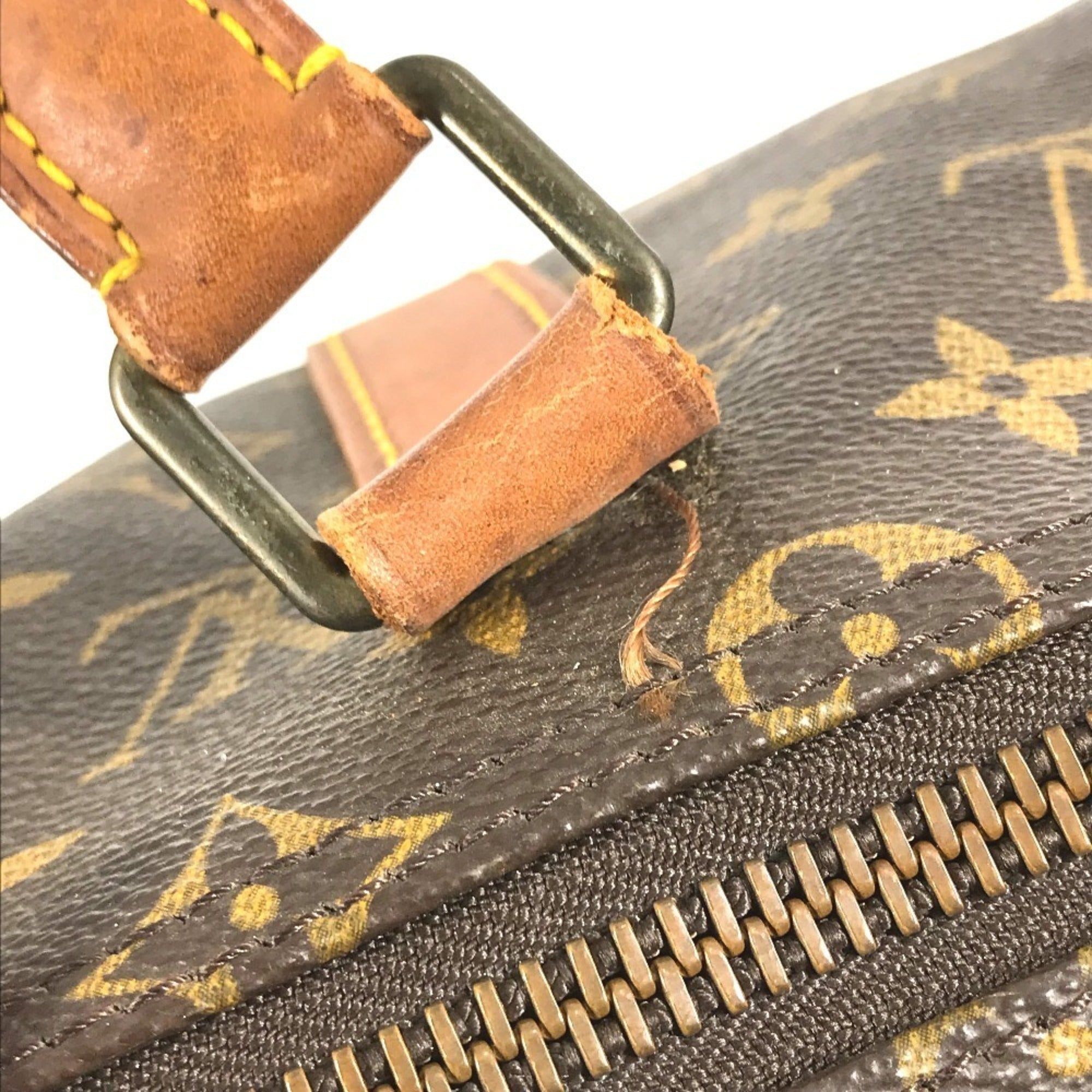 Louis Vuitton Monogram Brown Monogram Boston Bag Handbag (Pre-Owned)