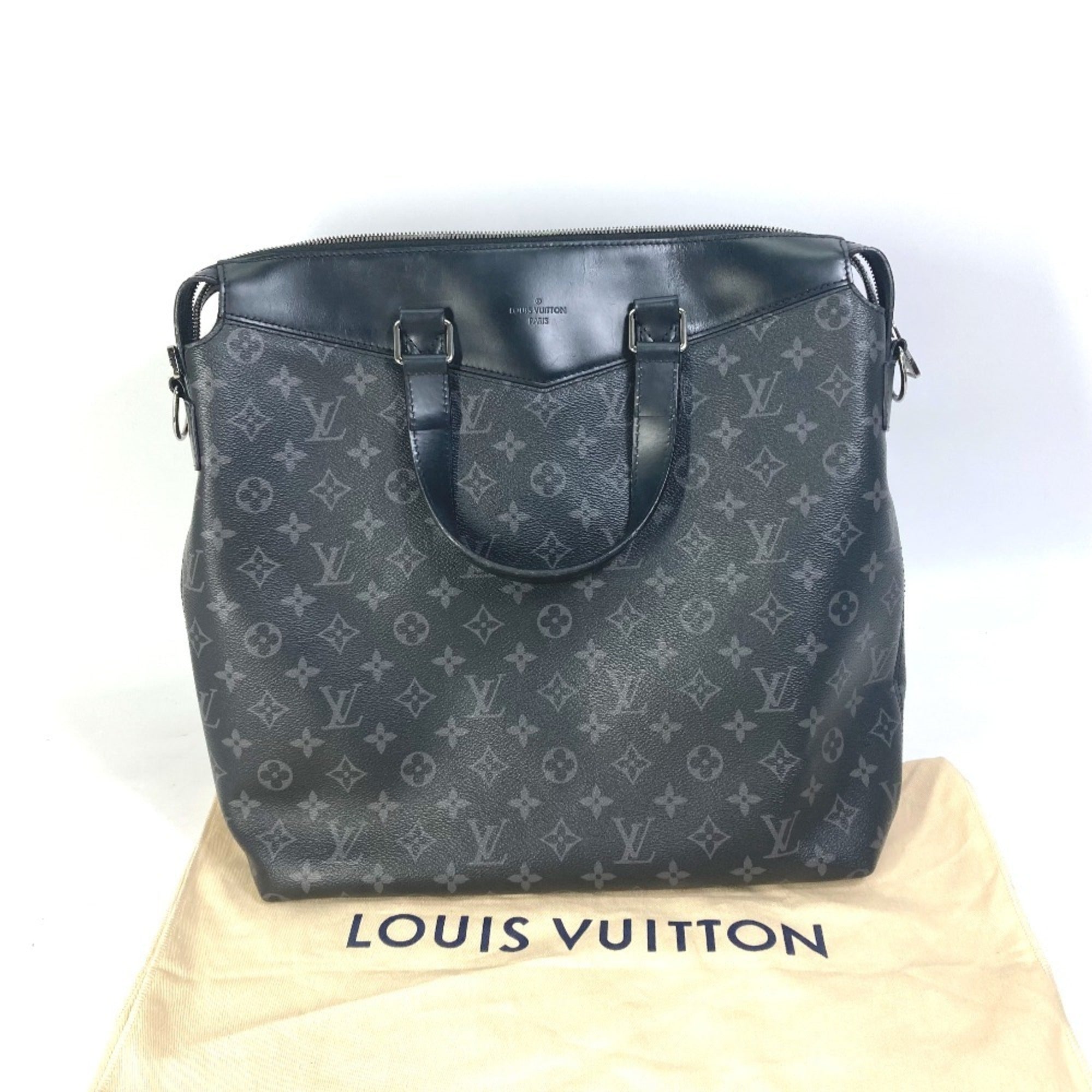 Louis Vuitton Monogram Eclipse Black Monogram Eclipse Shoulder Bag Tote Bag (Pre-Owned)