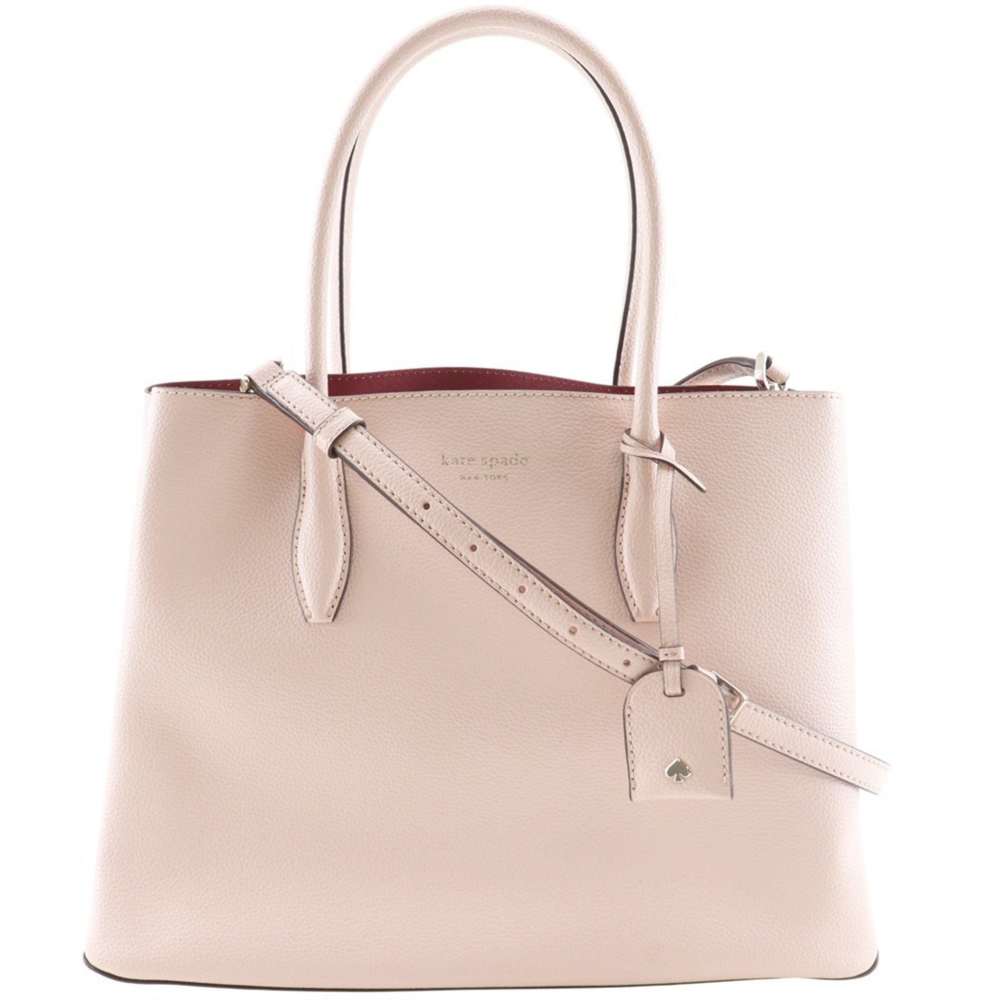 Kate Spade Pink Leather Tote Bag (Pre-Owned)