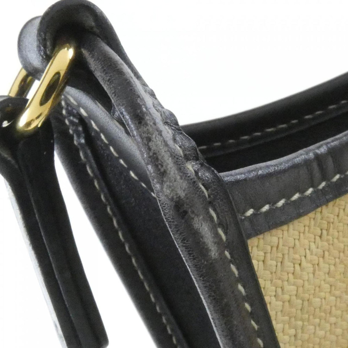 Hermes Blue Indigo Box Calf Leather Shoulder Bag (Pre-Owned)