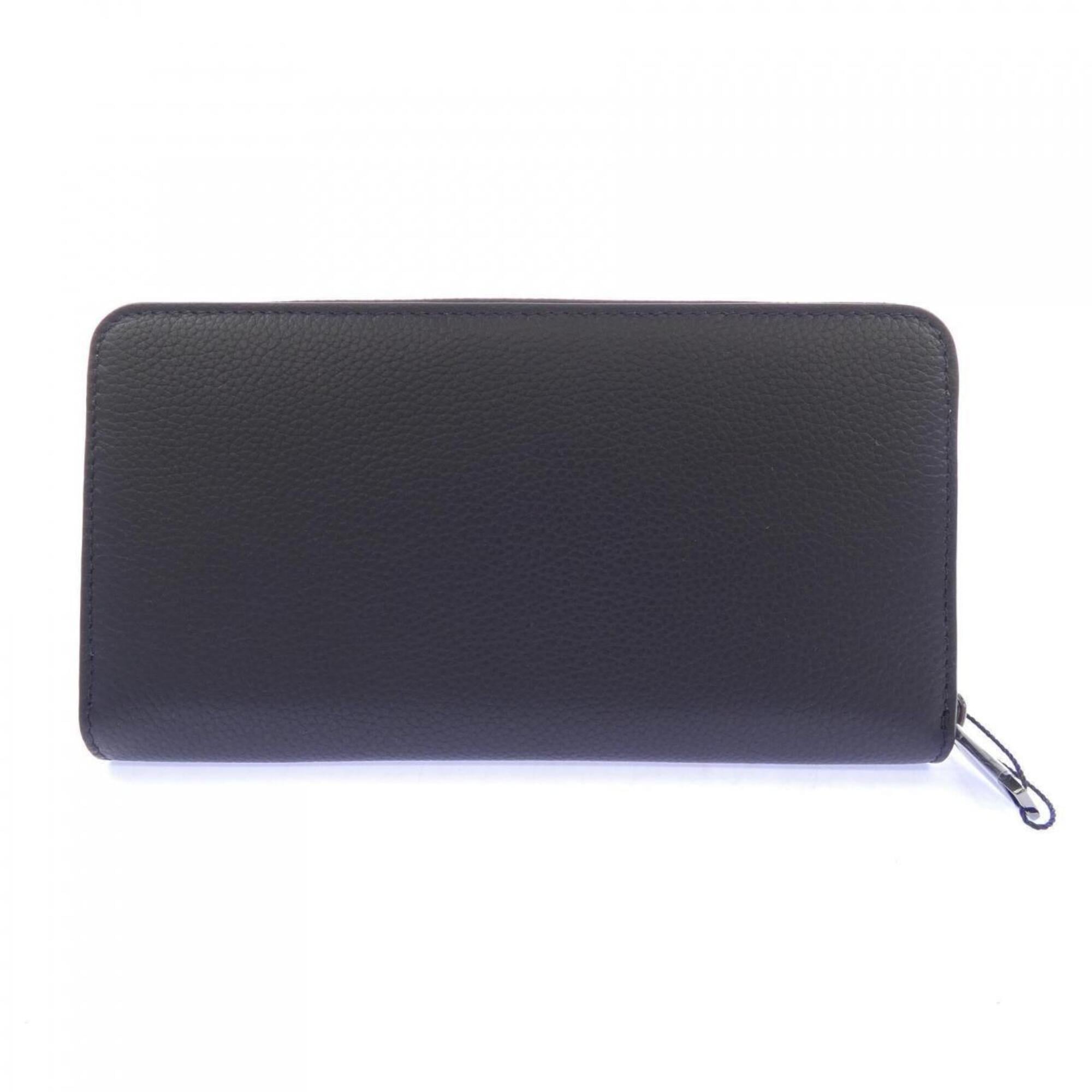 Christian Dior Black Long Wallet (Bi-Fold) (Pre-Owned)
