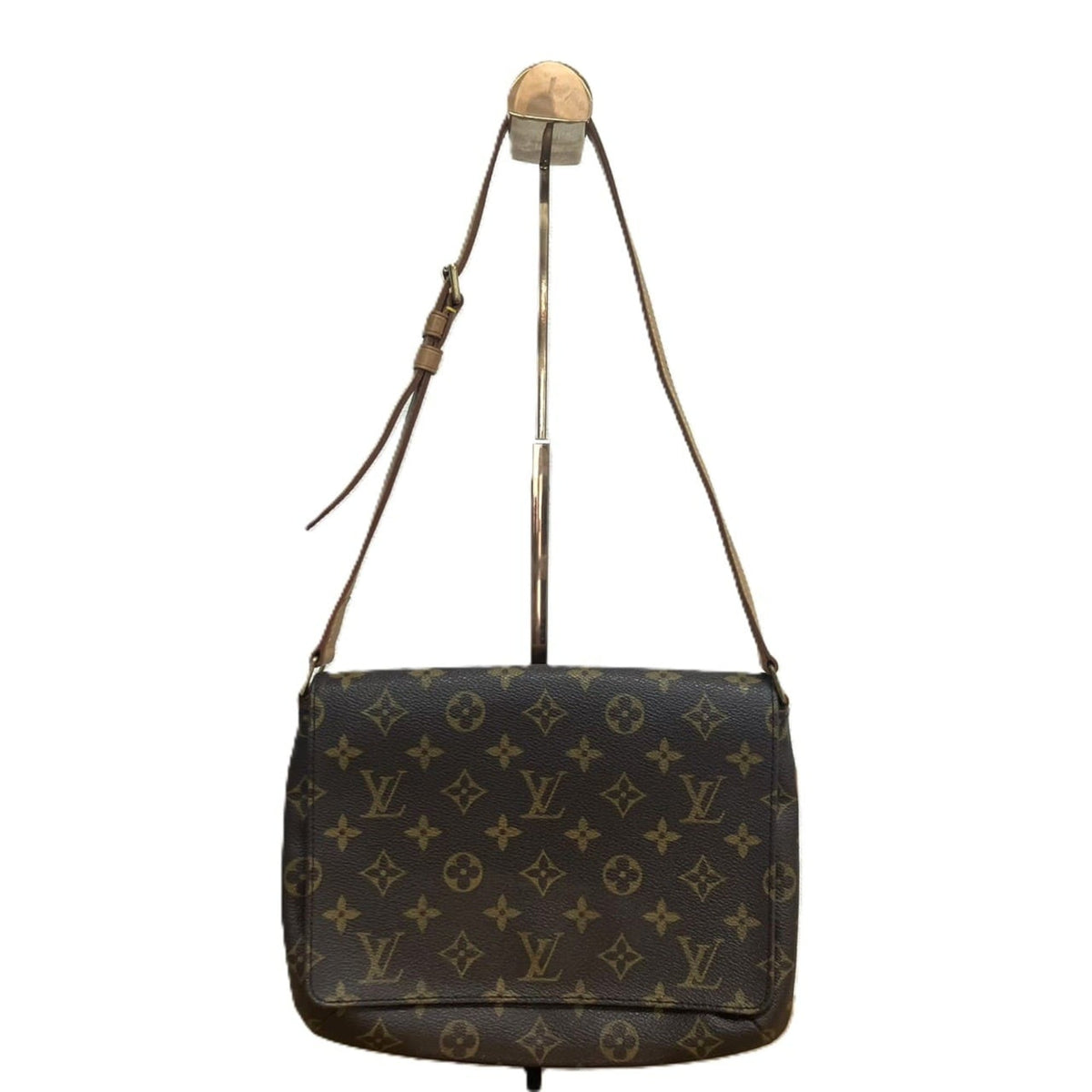Louis Vuitton Monogram Brown Pvc Shoulder Bag (Pre-Owned)