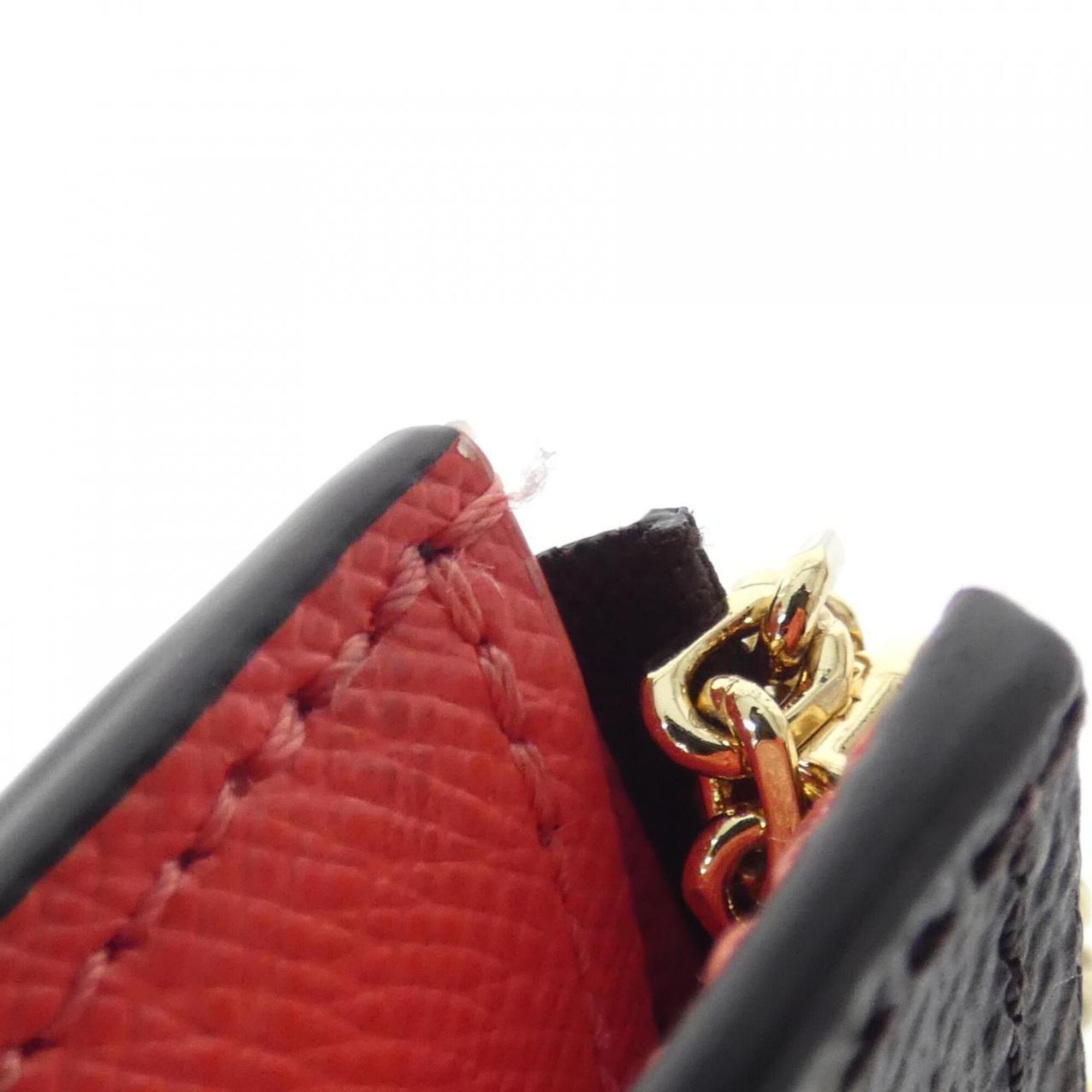 Louis Vuitton Marron Coated Canvas Coin Purse/Coin Case (Pre-Owned)