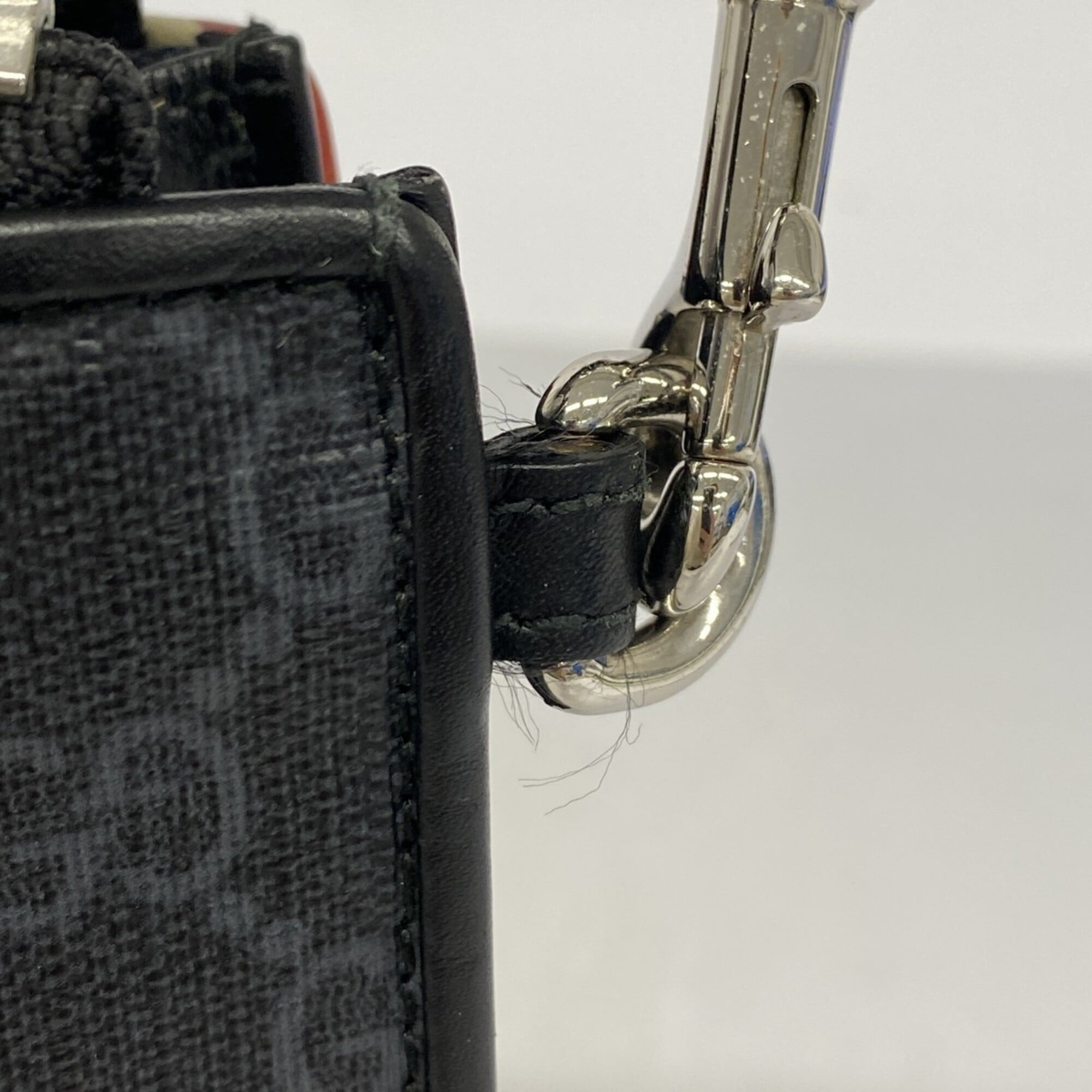 Gucci Black Pvc Clutch Bag (Pre-Owned)
