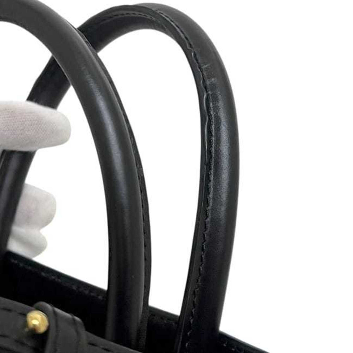 Loewe Black Leather Tote Bag (Pre-Owned)
