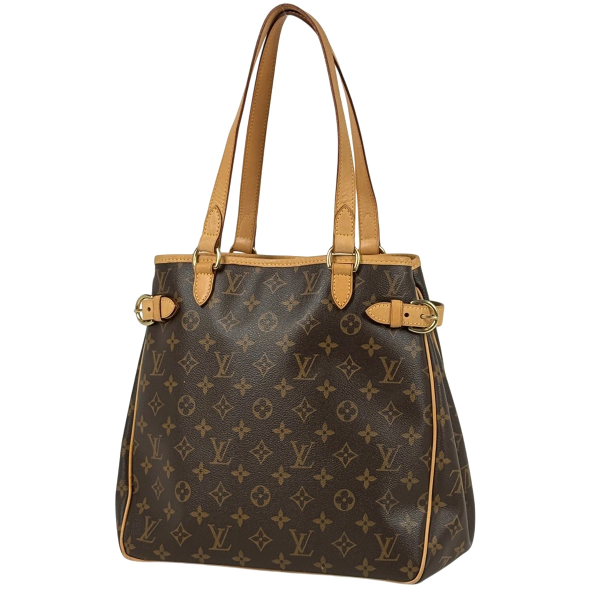 Louis Vuitton Brown Monogram Shoulder Bag Tote Bag (Pre-Owned)