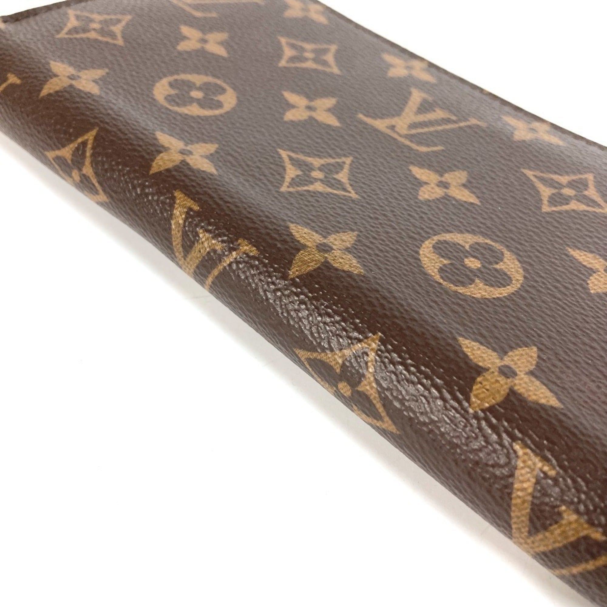 Louis Vuitton Brown Pink Rose Ballerine Monogram Long Wallet (Bi-Fold) (Pre-Owned)