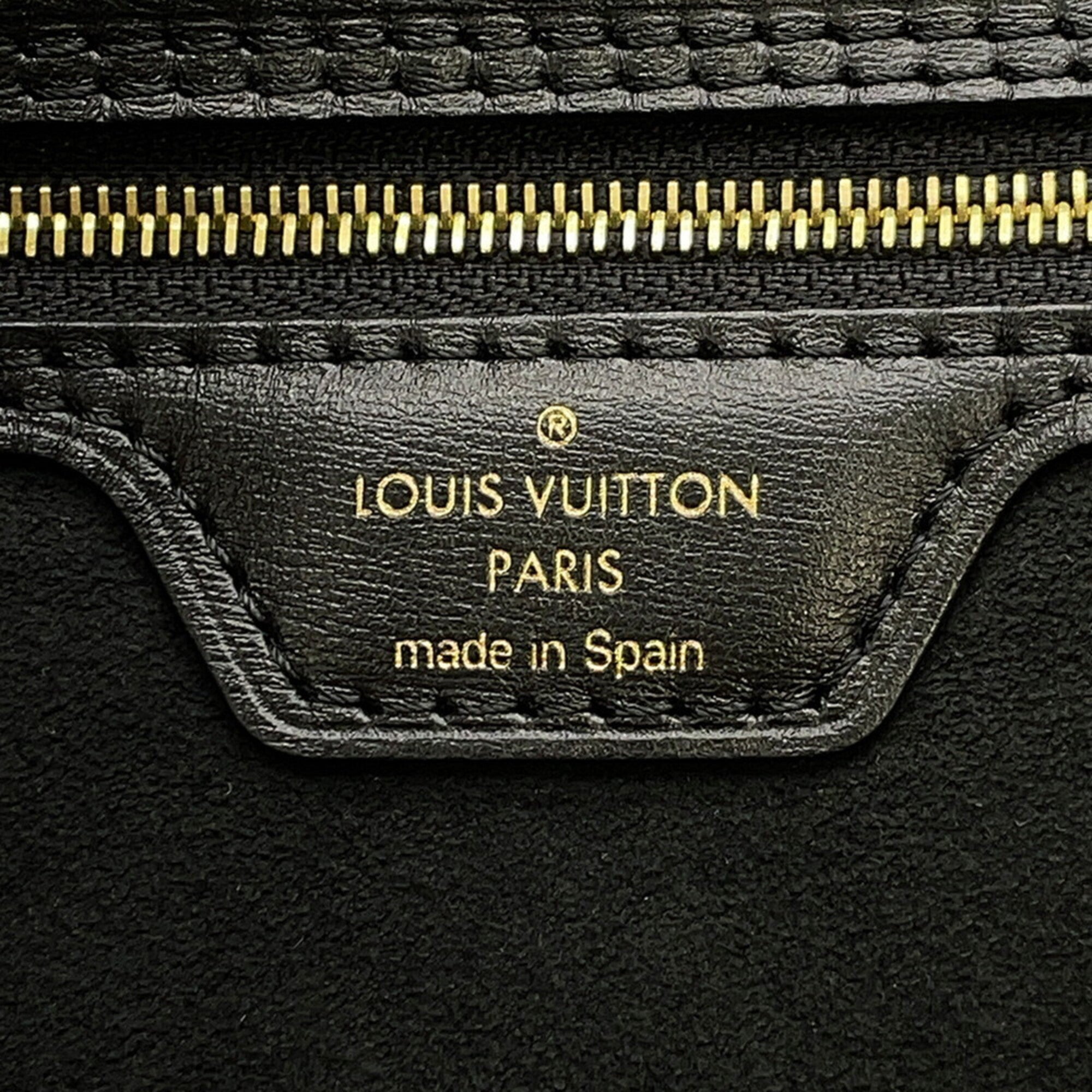 Louis Vuitton Black Gray Monogram Monogram Handbag Pouch Shoulder Bag Tote Bag (Pre-Owned)