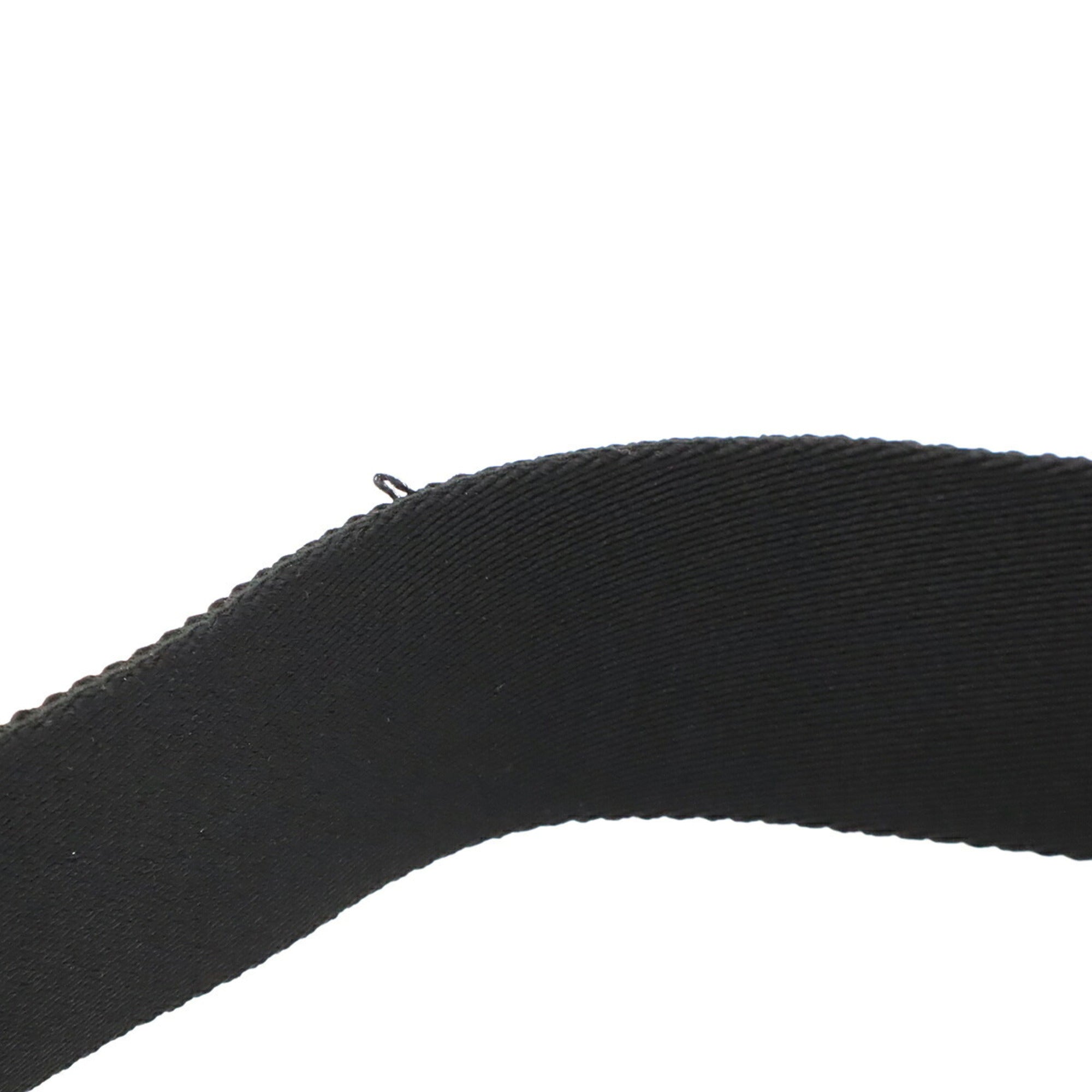 Salvatore Ferragamo Gancini Black Leather Fanny Pack (Pre-Owned)
