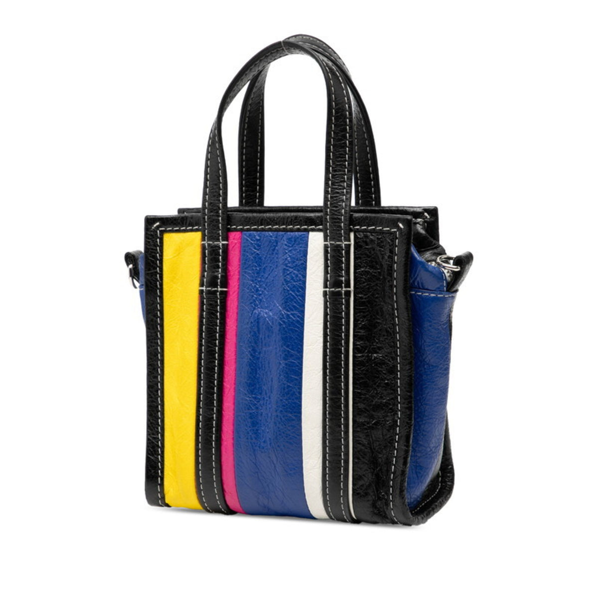 Balenciaga Multi-Color Leather Handbag Shoulder Bag (Pre-Owned)