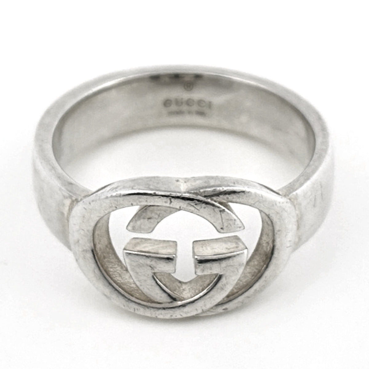 Gucci Silver Silver 925 Band Ring (Pre-Owned)