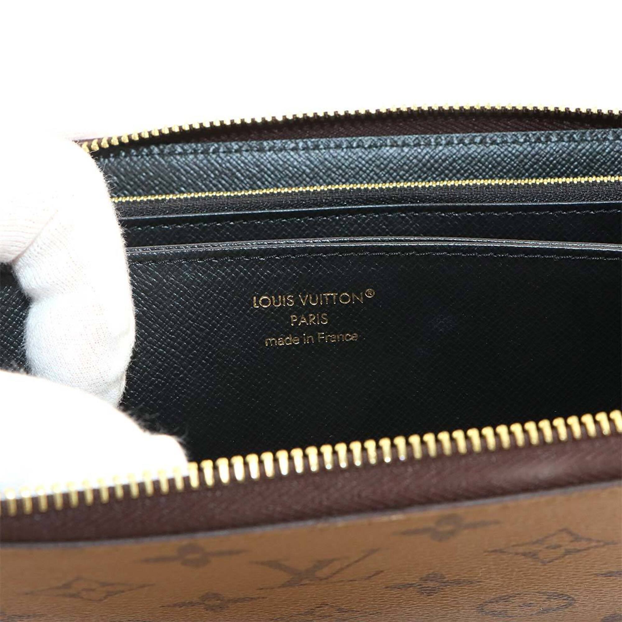Louis Vuitton Monogram Reverse Monogram Reverse Long Wallet (Bi-Fold) (Pre-Owned)