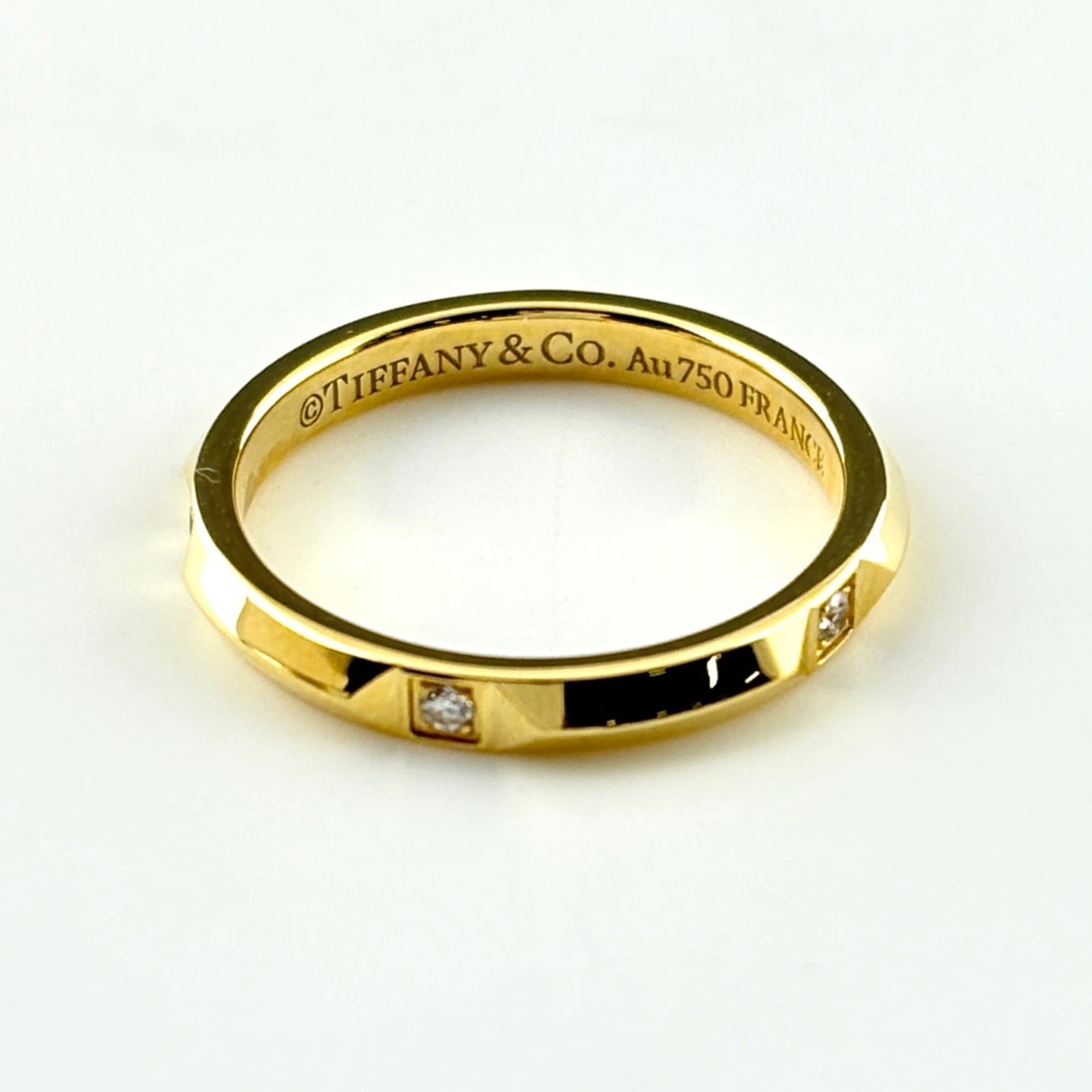 Tiffany Yellow Gold (18K) Band Ring (Pre-Owned)