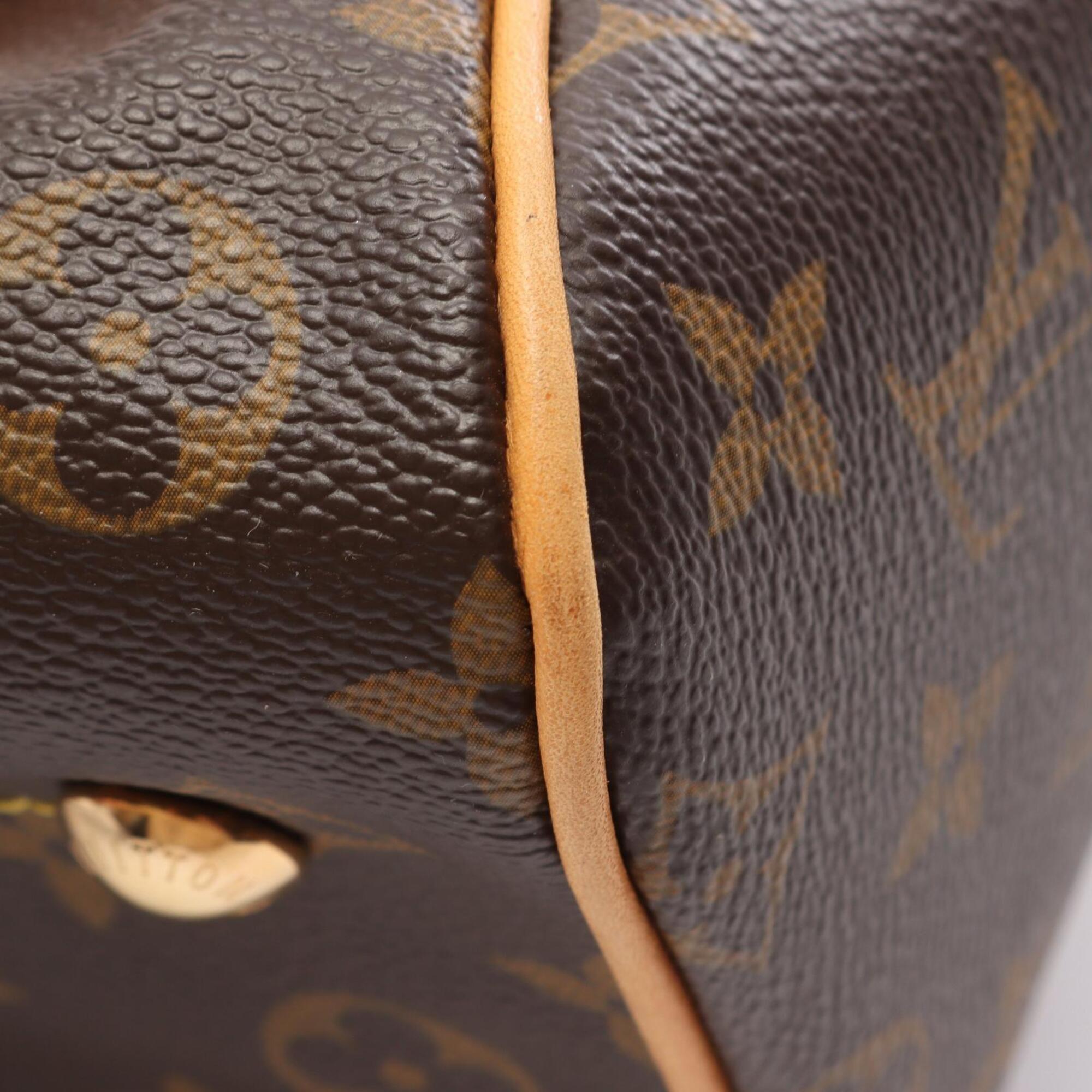 Louis Vuitton Brown Monogram Monogram Leather Handbag (Pre-Owned)