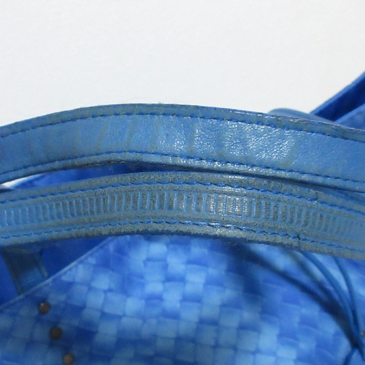 Bottega Veneta Blue Tote Bag (Pre-Owned)