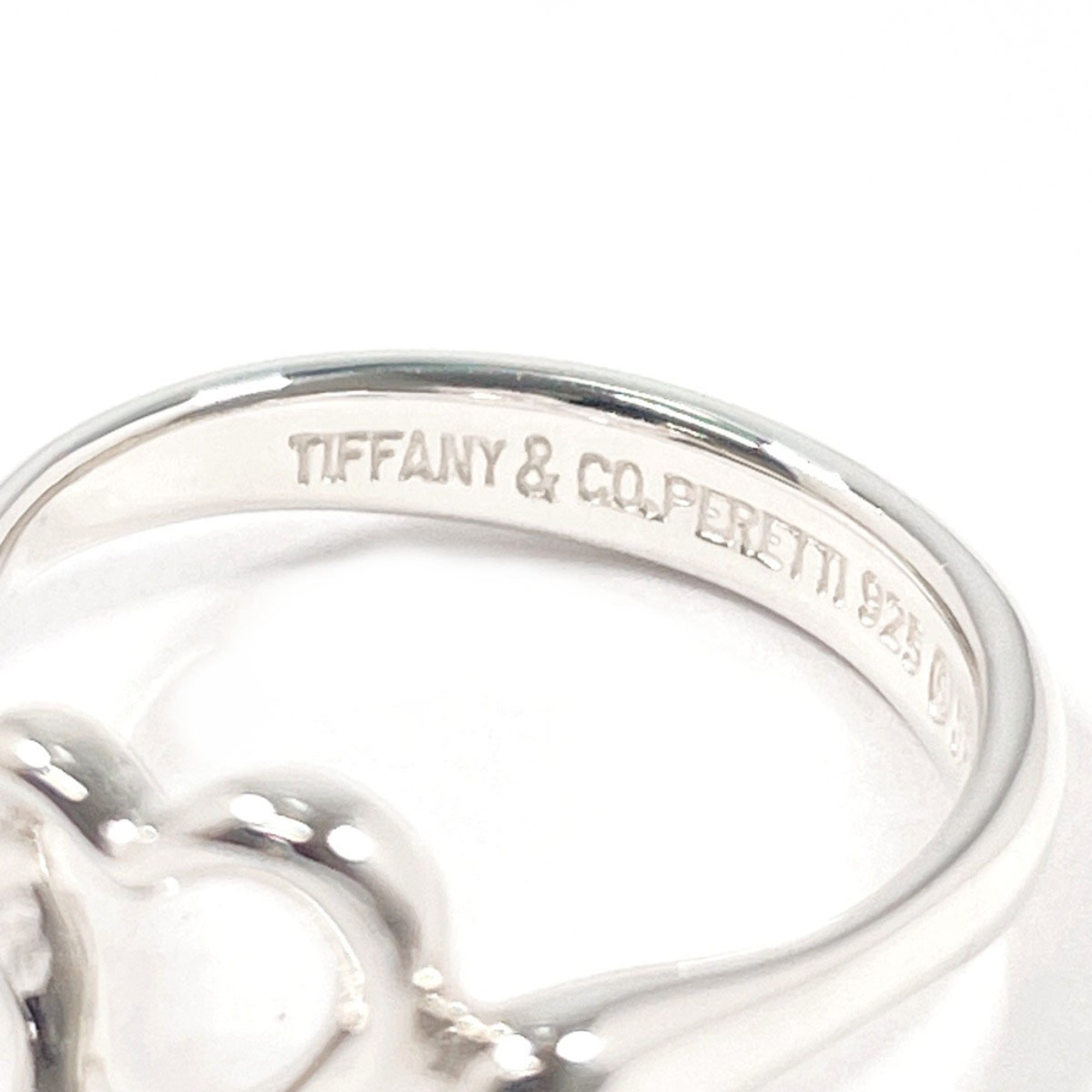 Tiffany Silver Silver 925 Band Ring (Pre-Owned)