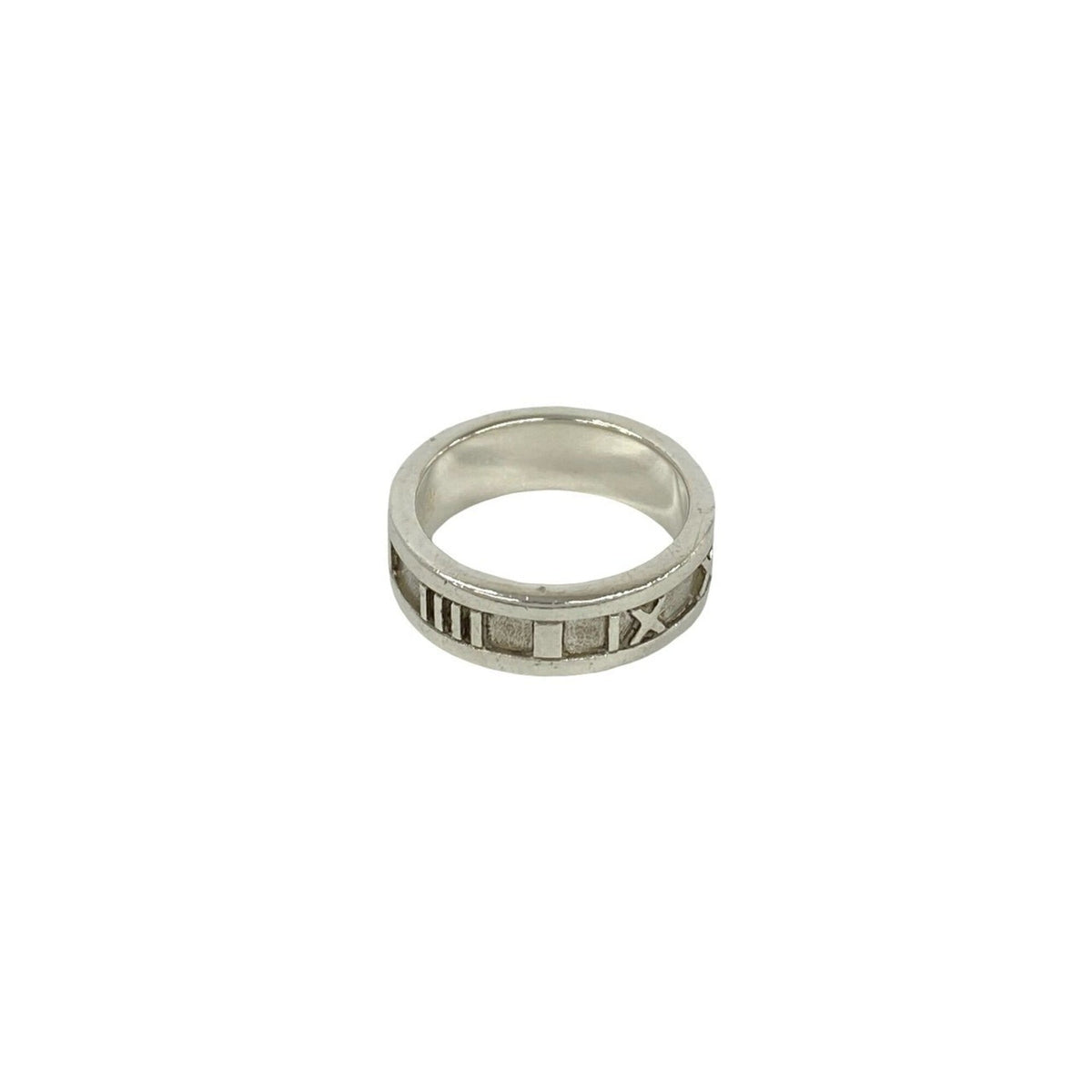 Tiffany Silver Silver 925 Band Ring (Pre-Owned)