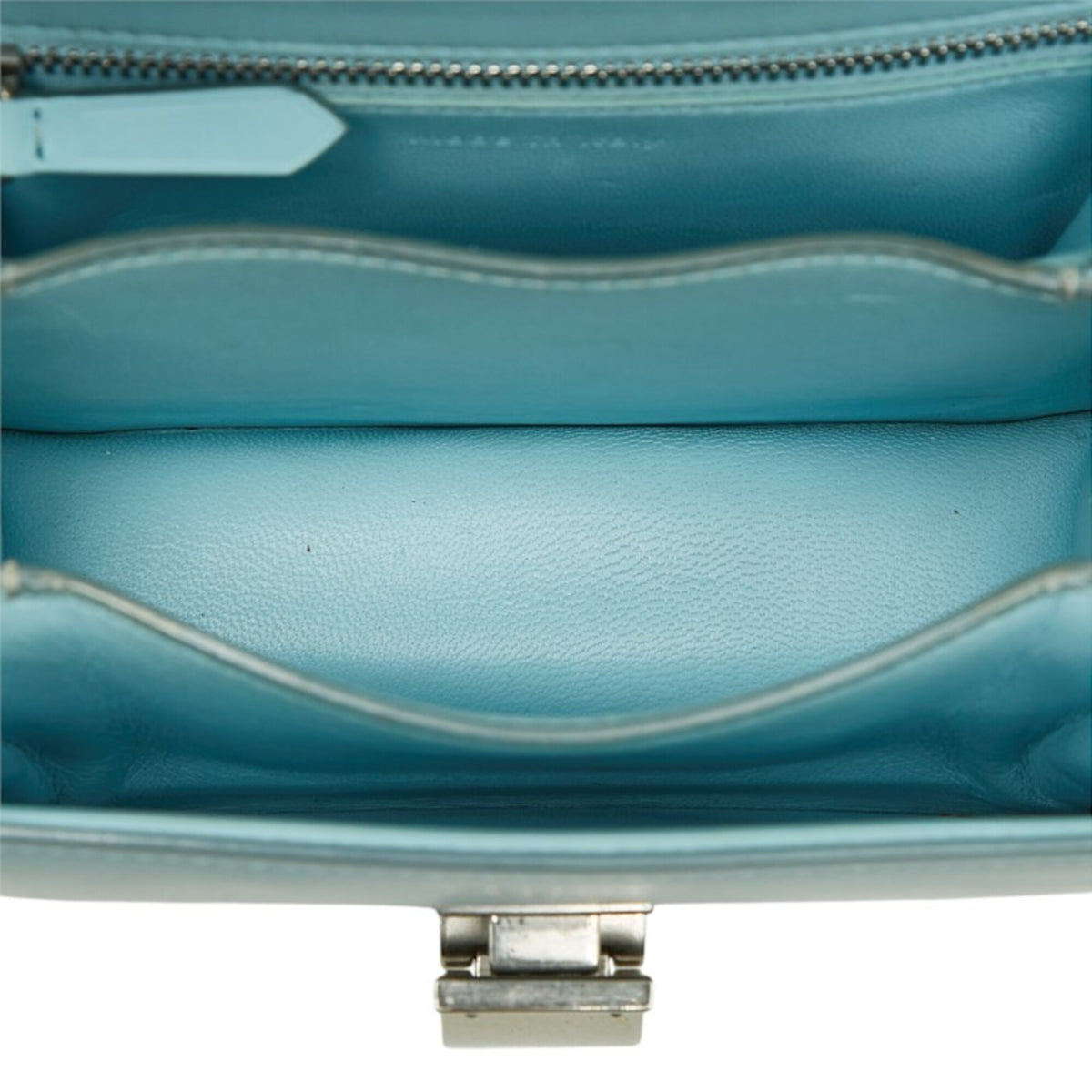 Celine Blue Leather Shoulder Bag (Pre-Owned)