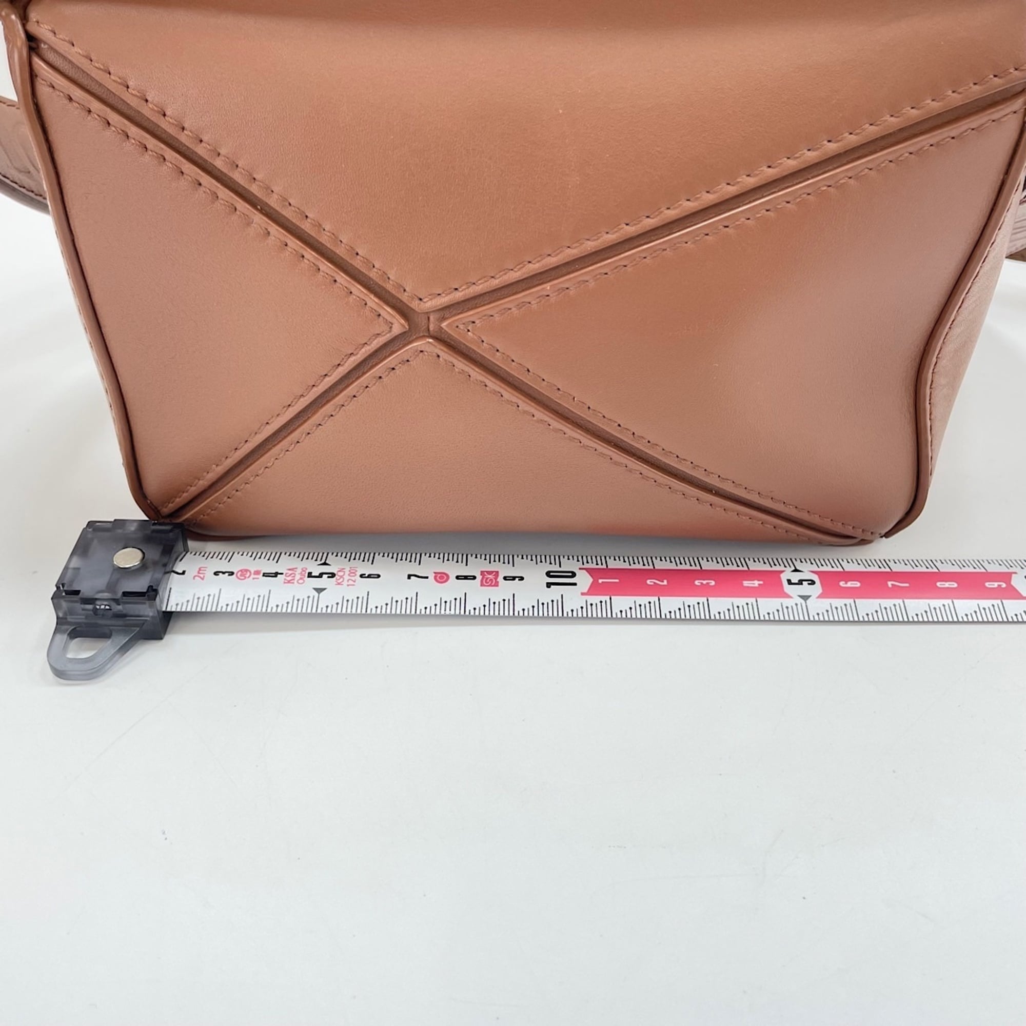 Loewe Puzzle Brown Handbag Shoulder Bag (Pre-Owned)