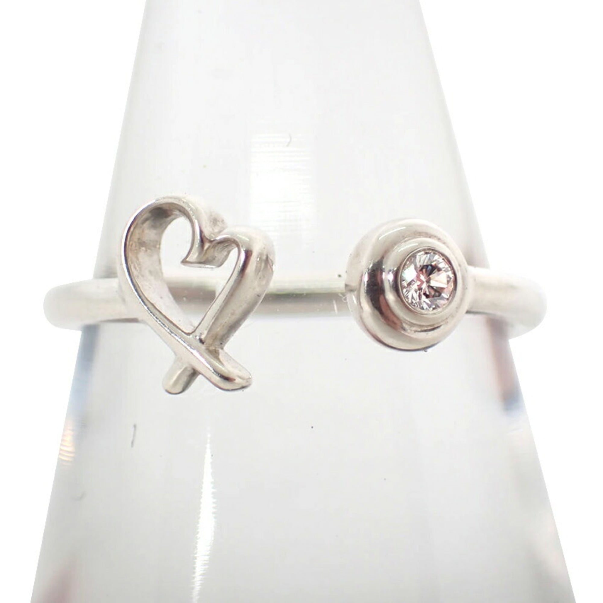 Tiffany Sterling Silver 925 Band Ring (Pre-Owned)