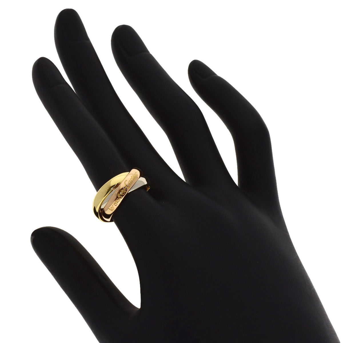 Cartier Yellow Gold (18K) Pink Gold (18K) White Gold (18K) Band Ring (Pre-Owned)