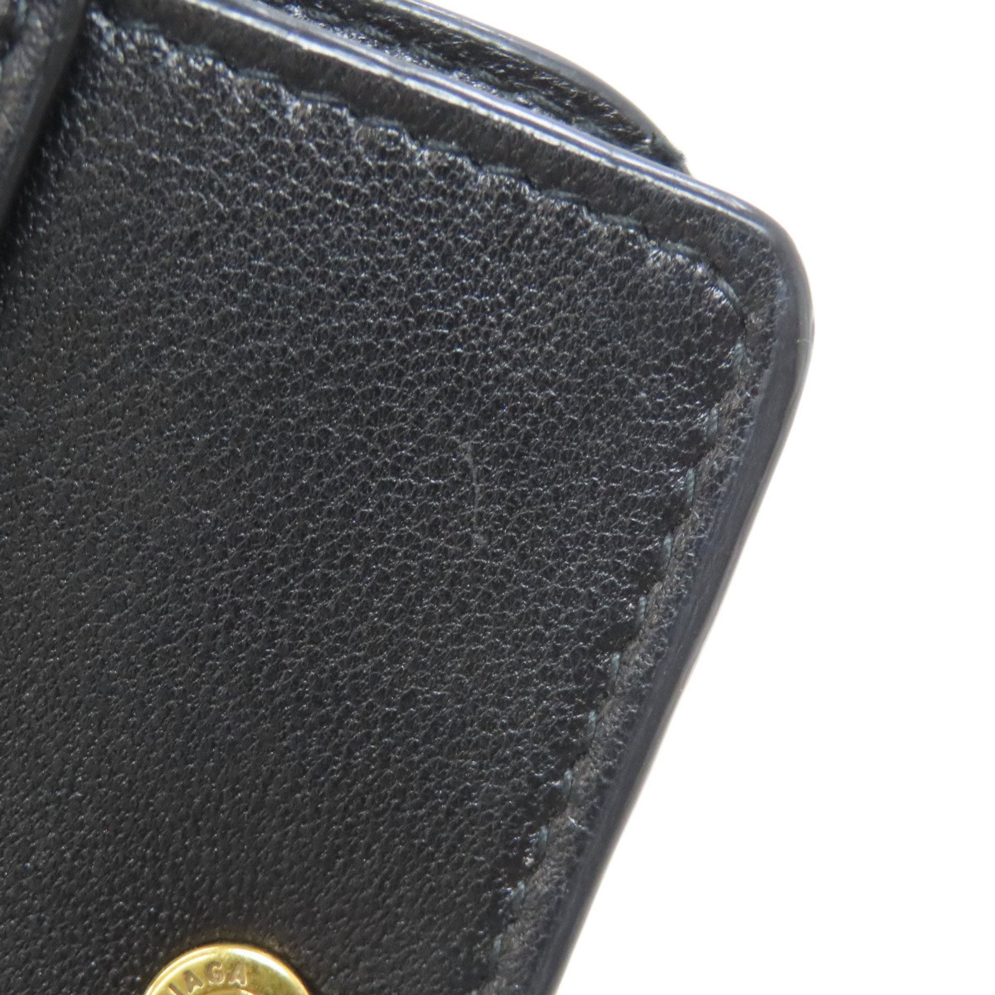 Balenciaga Black Leather Wallet (Bi-Fold) (Pre-Owned)