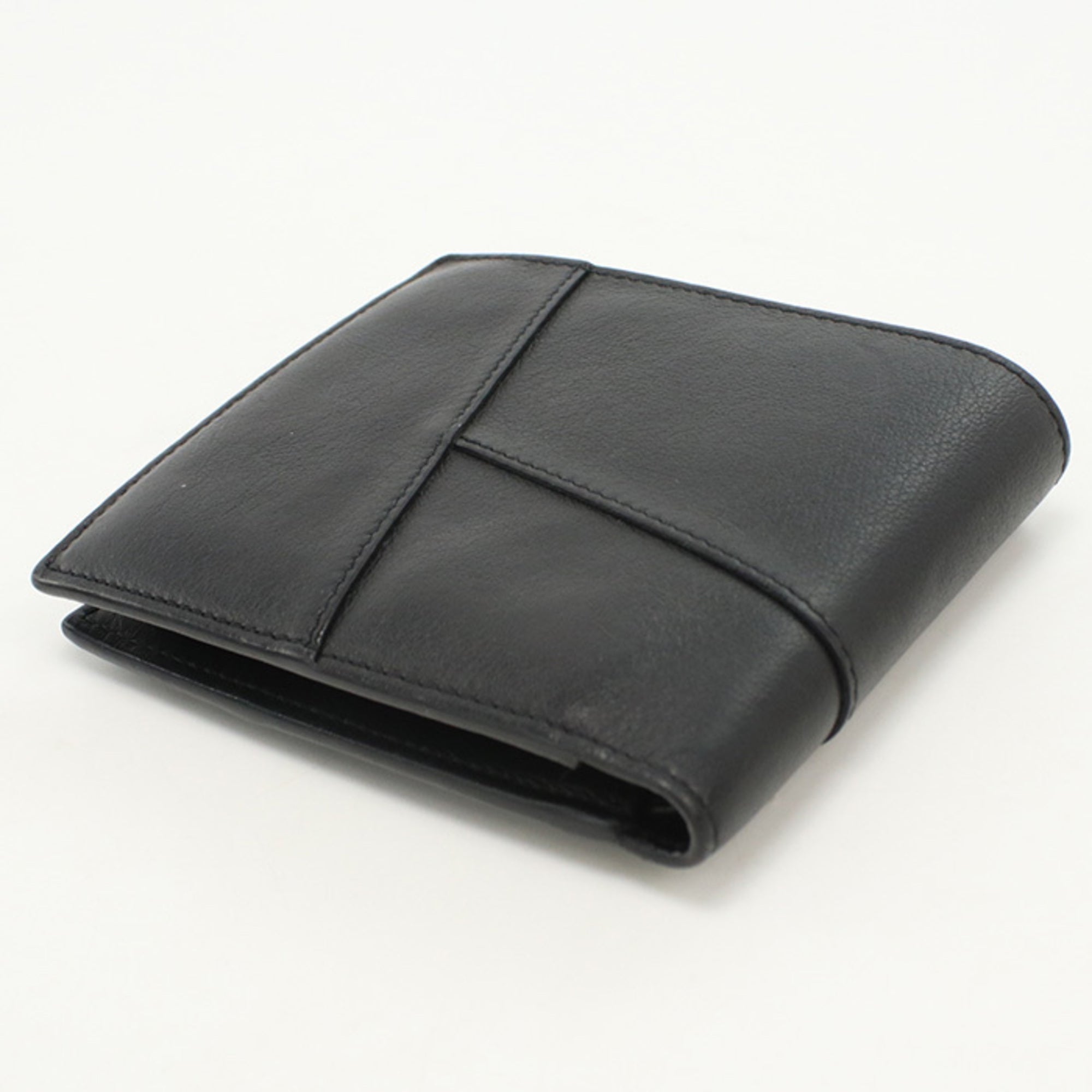 Loewe Black Leather Wallet (Bi-Fold) (Pre-Owned)
