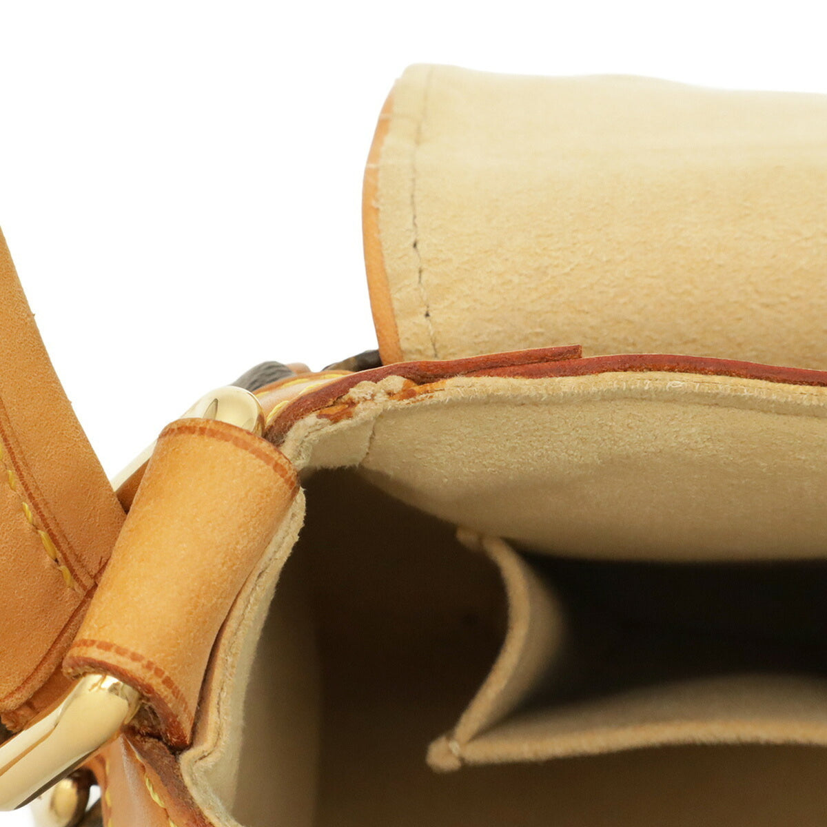 Louis Vuitton Brown Monogram Canvas Handbag Shoulder Bag (Pre-Owned)