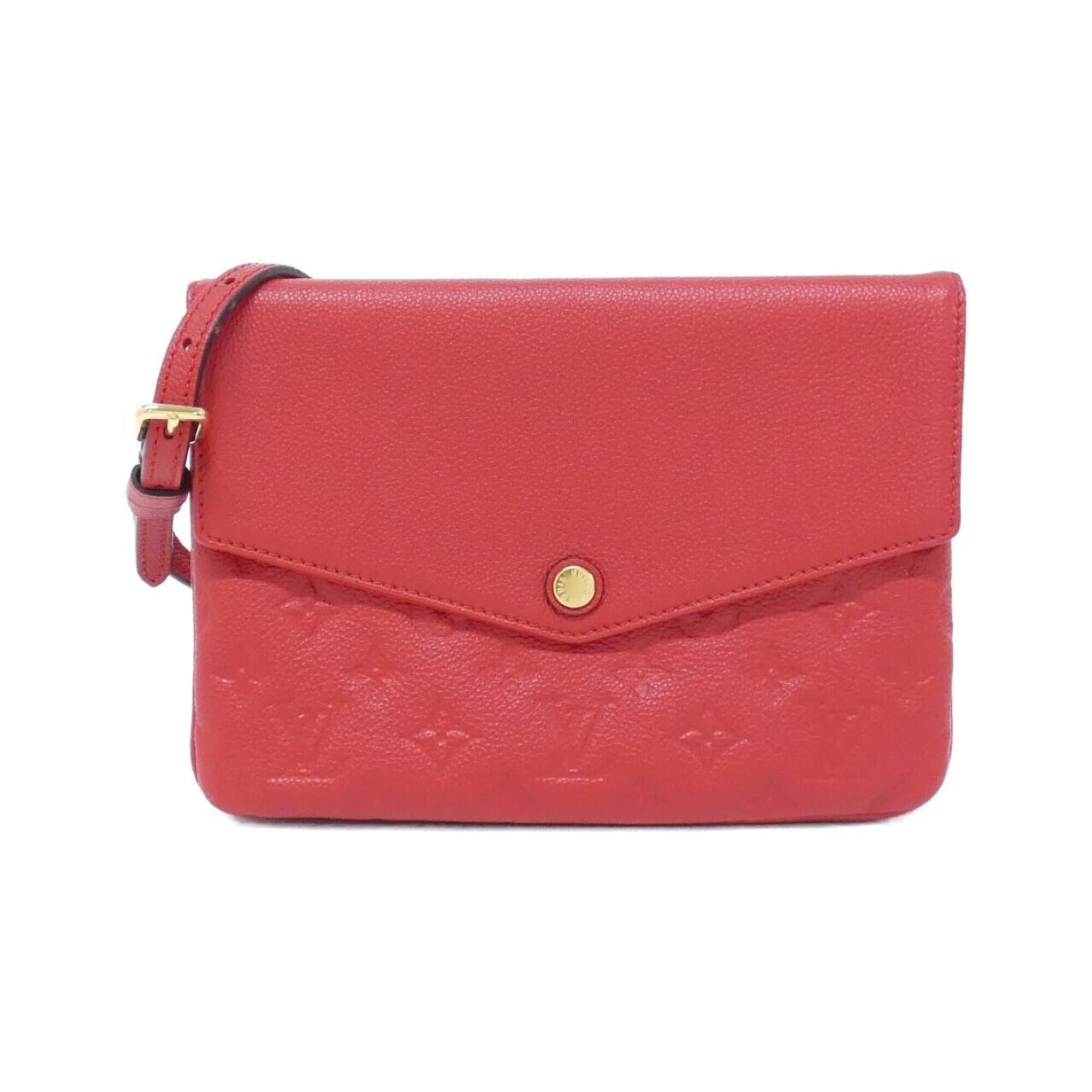 Louis Vuitton Cerise Red Color Leather Shoulder Bag (Pre-Owned)