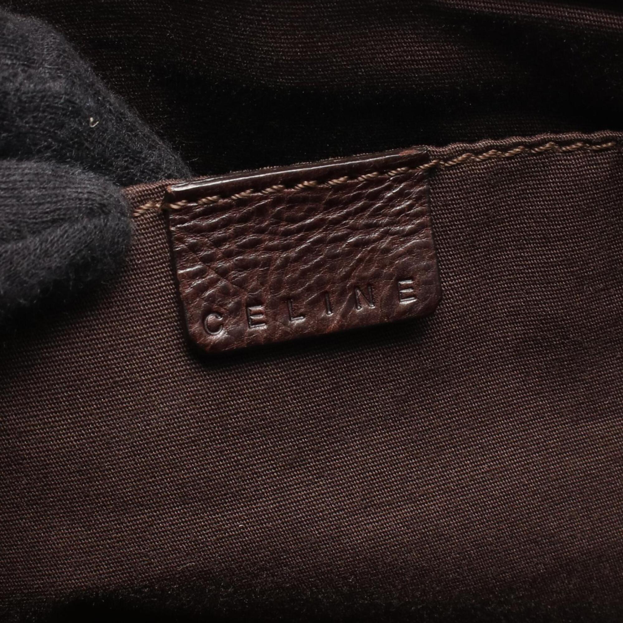 Celine Brown Leather Handbag (Pre-Owned)
